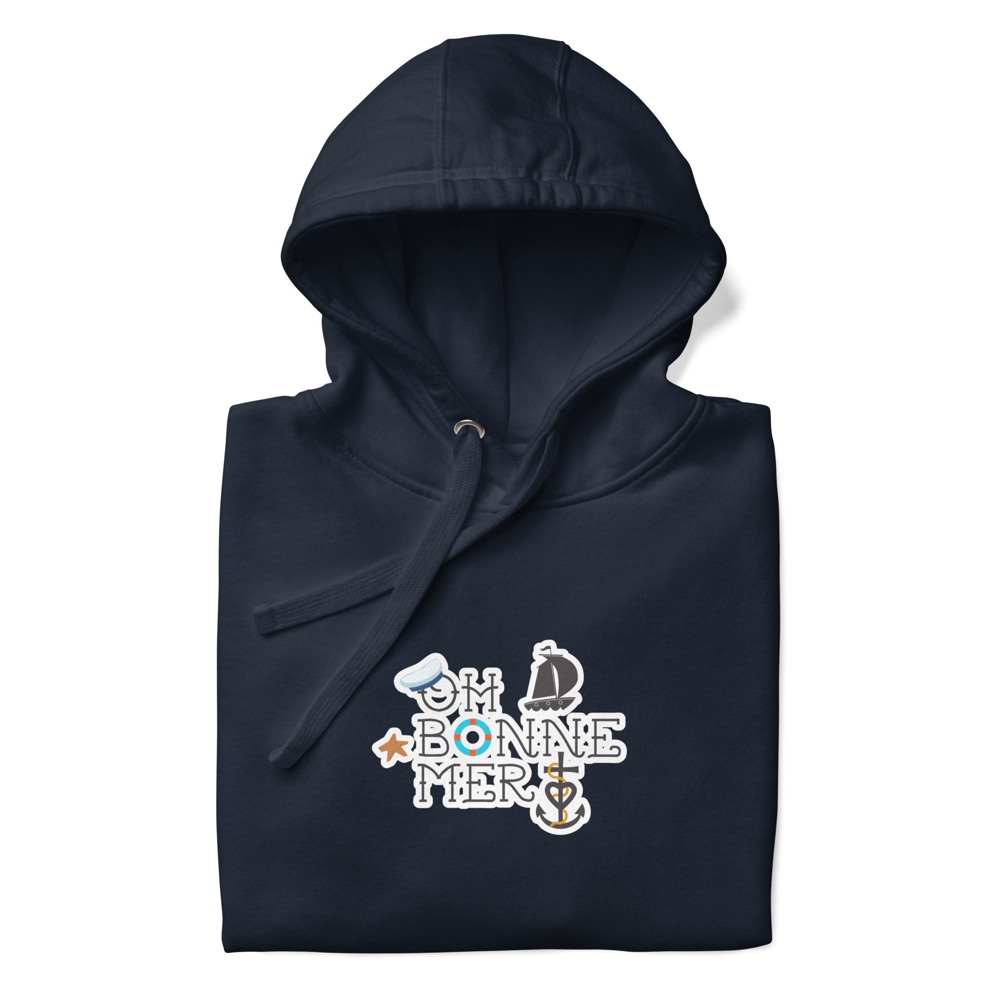 Sweat à capuche unisexe en coton Oh Bonne Mer 3