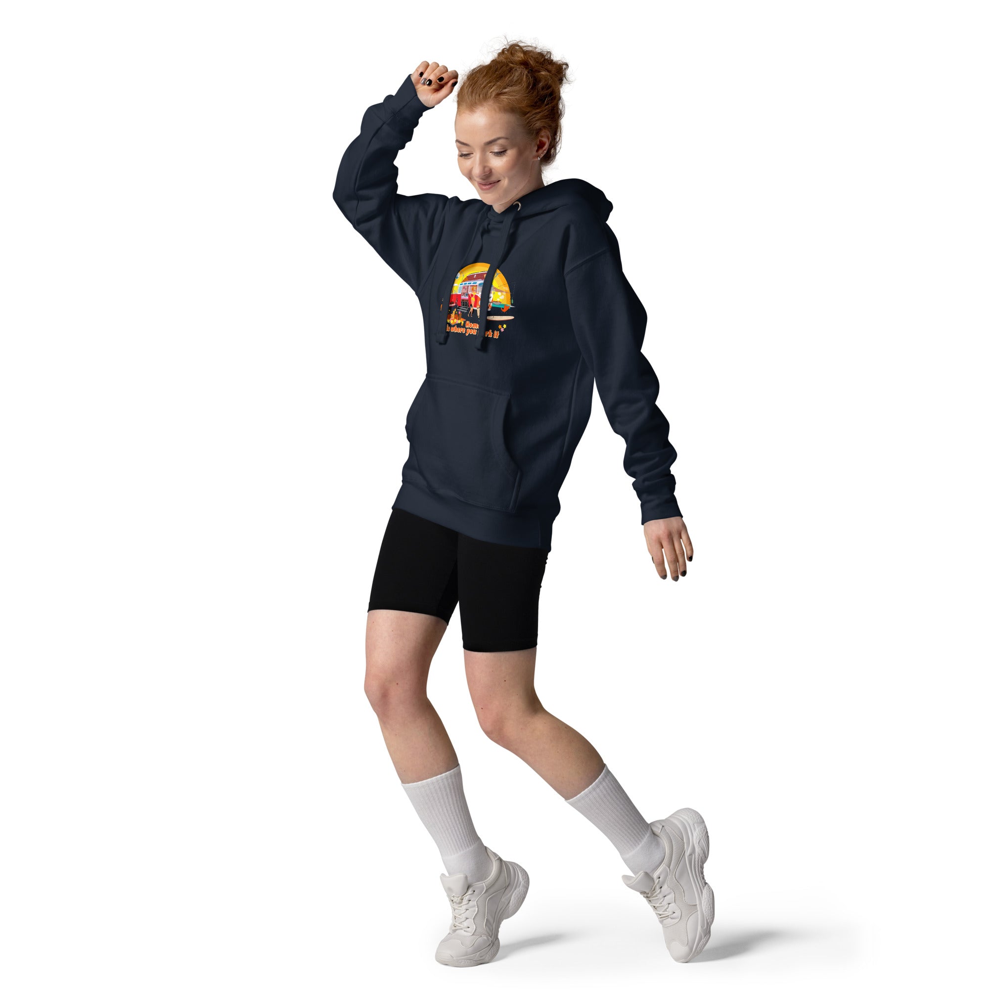 Unisex Cotton Hoodie Ultra Combi Home is where you park it