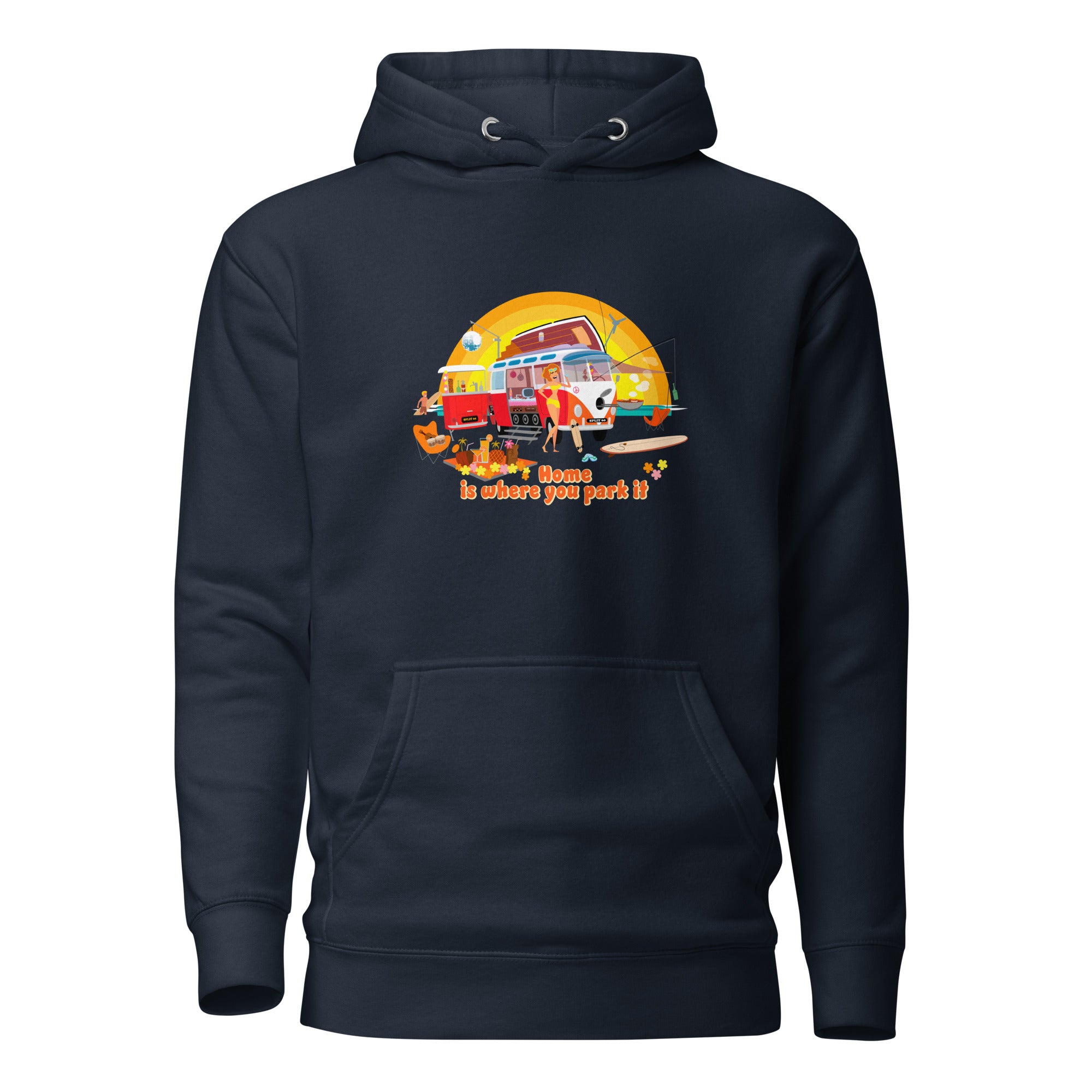 Unisex Cotton Hoodie Ultra Combi Home is where you park it