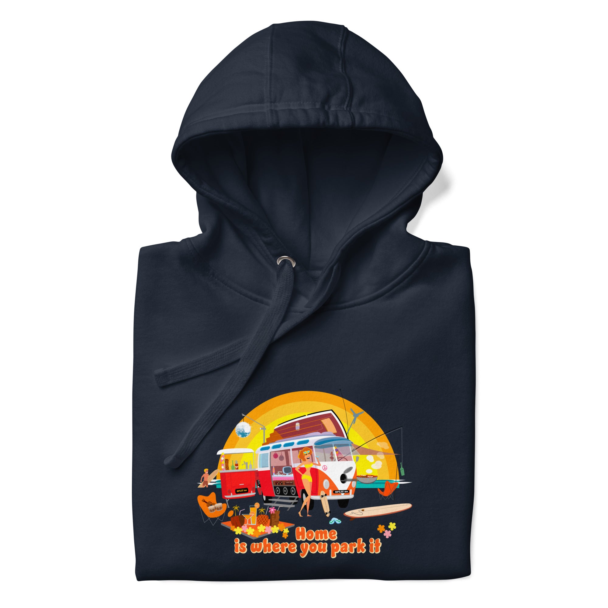 Unisex Cotton Hoodie Ultra Combi Home is where you park it