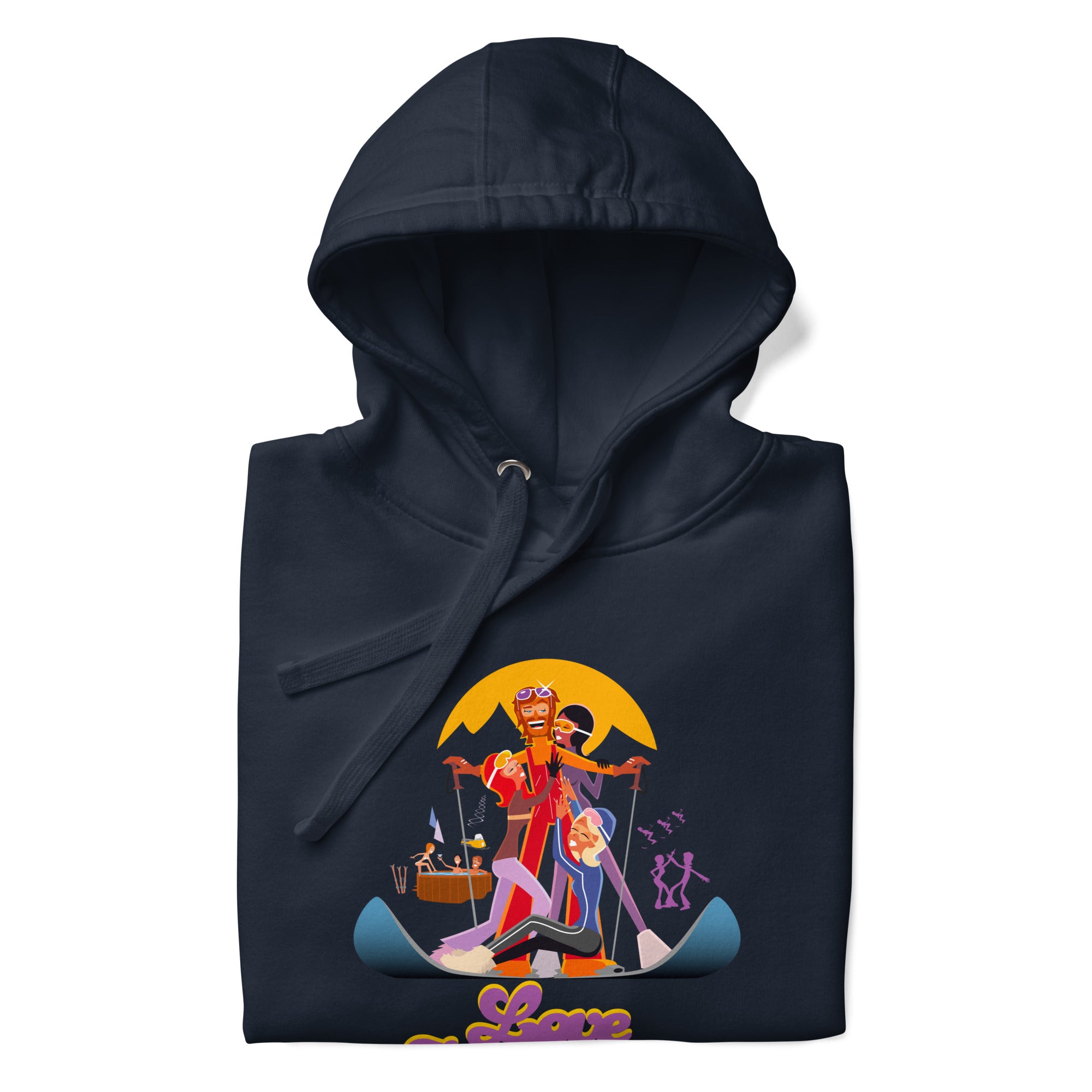 Sweat à capuche unisexe en coton Love Instructor First Lesson free