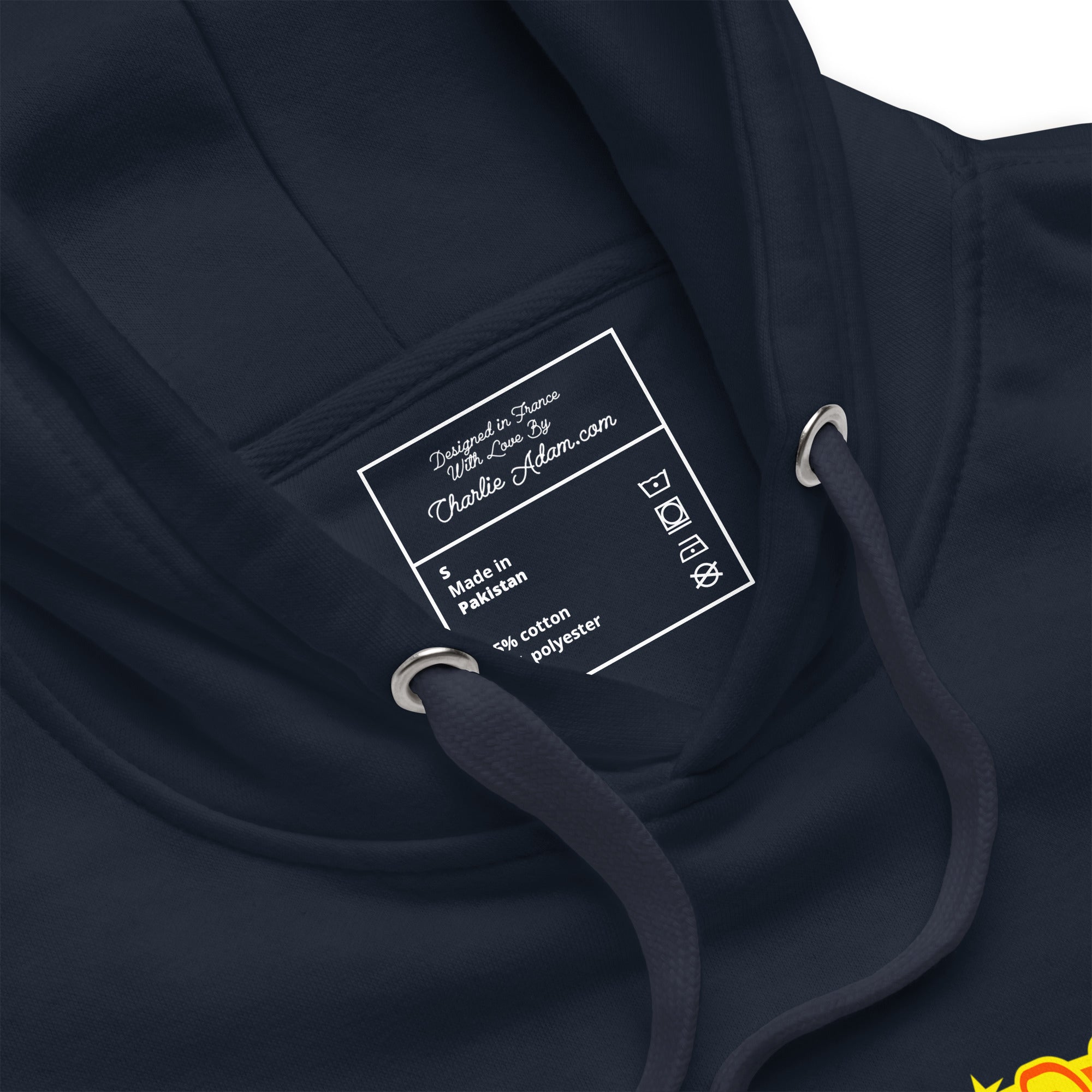 Sweat à capuche unisexe en coton Roller Disco 1975