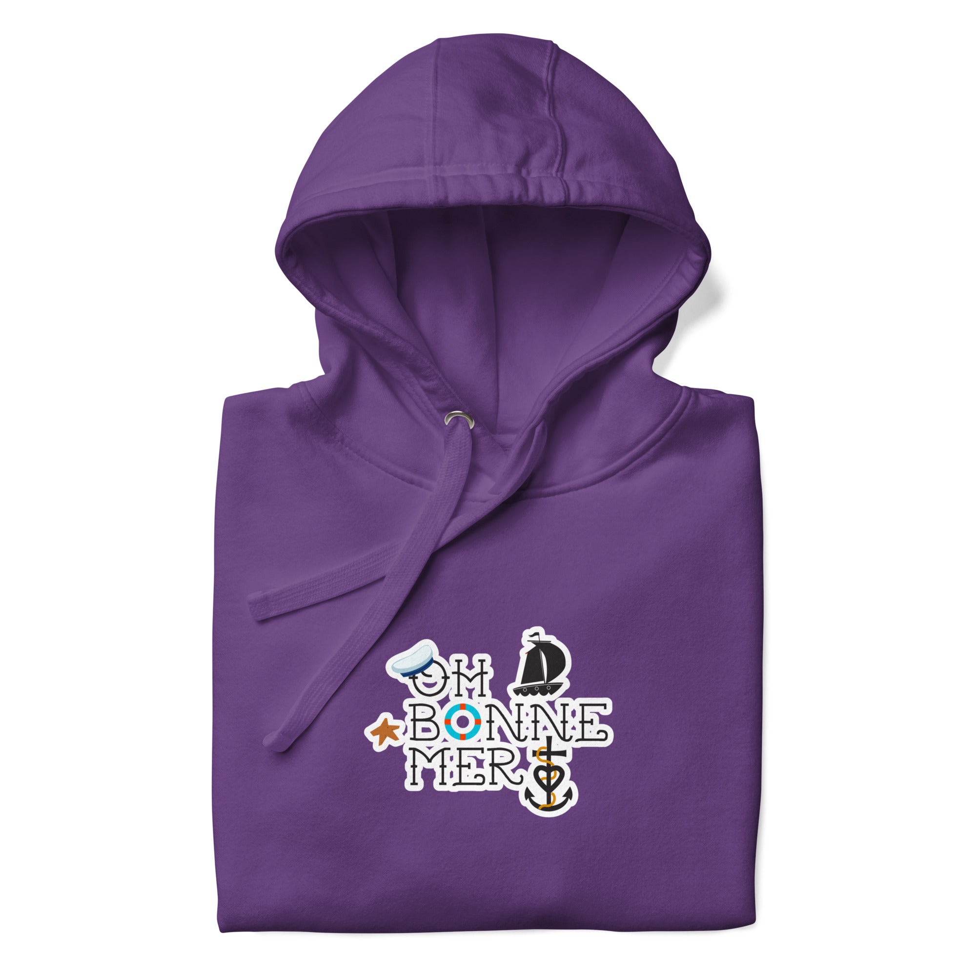 Sweat à capuche unisexe en coton Oh Bonne Mer 3