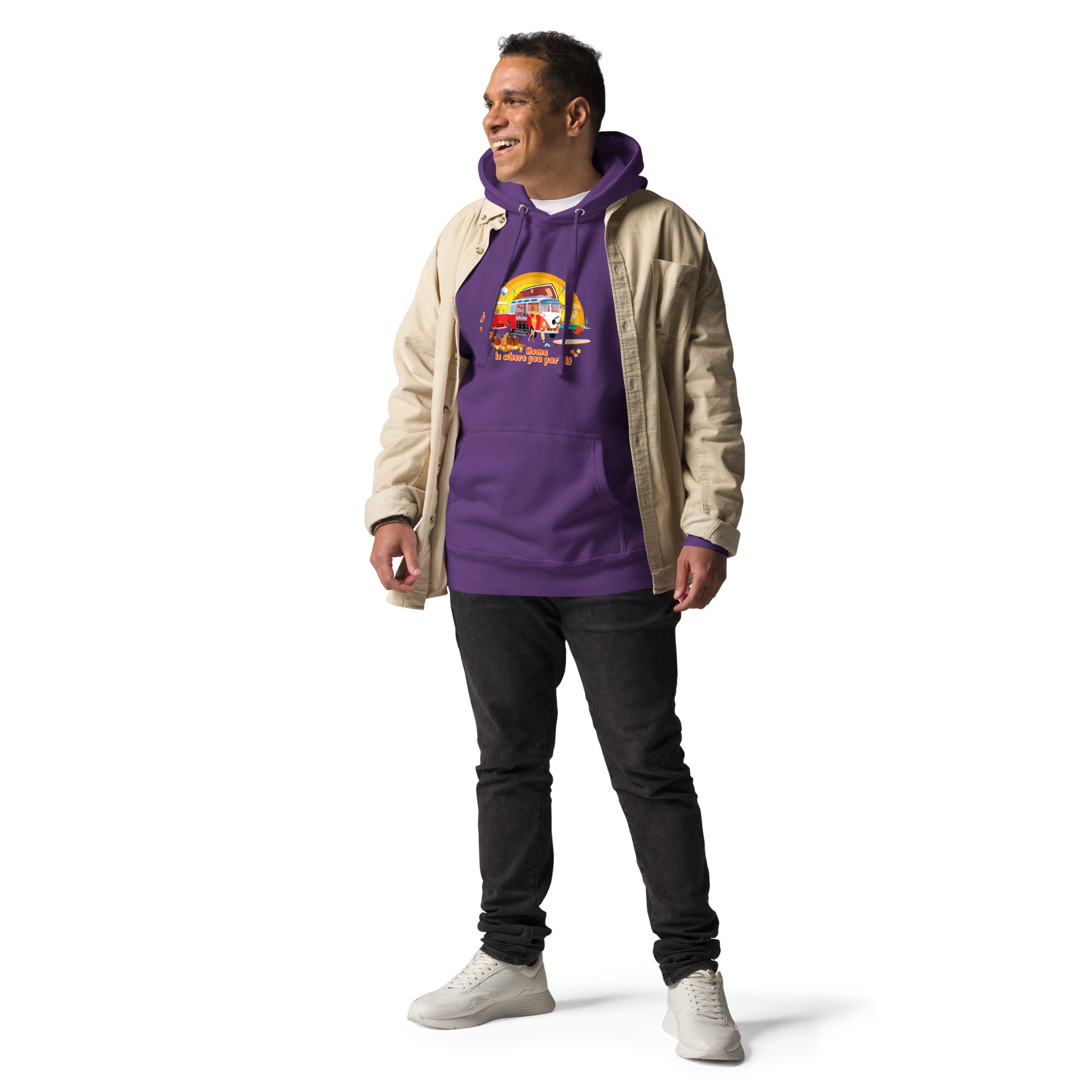 Unisex Cotton Hoodie Ultra Combi Home is where you park it