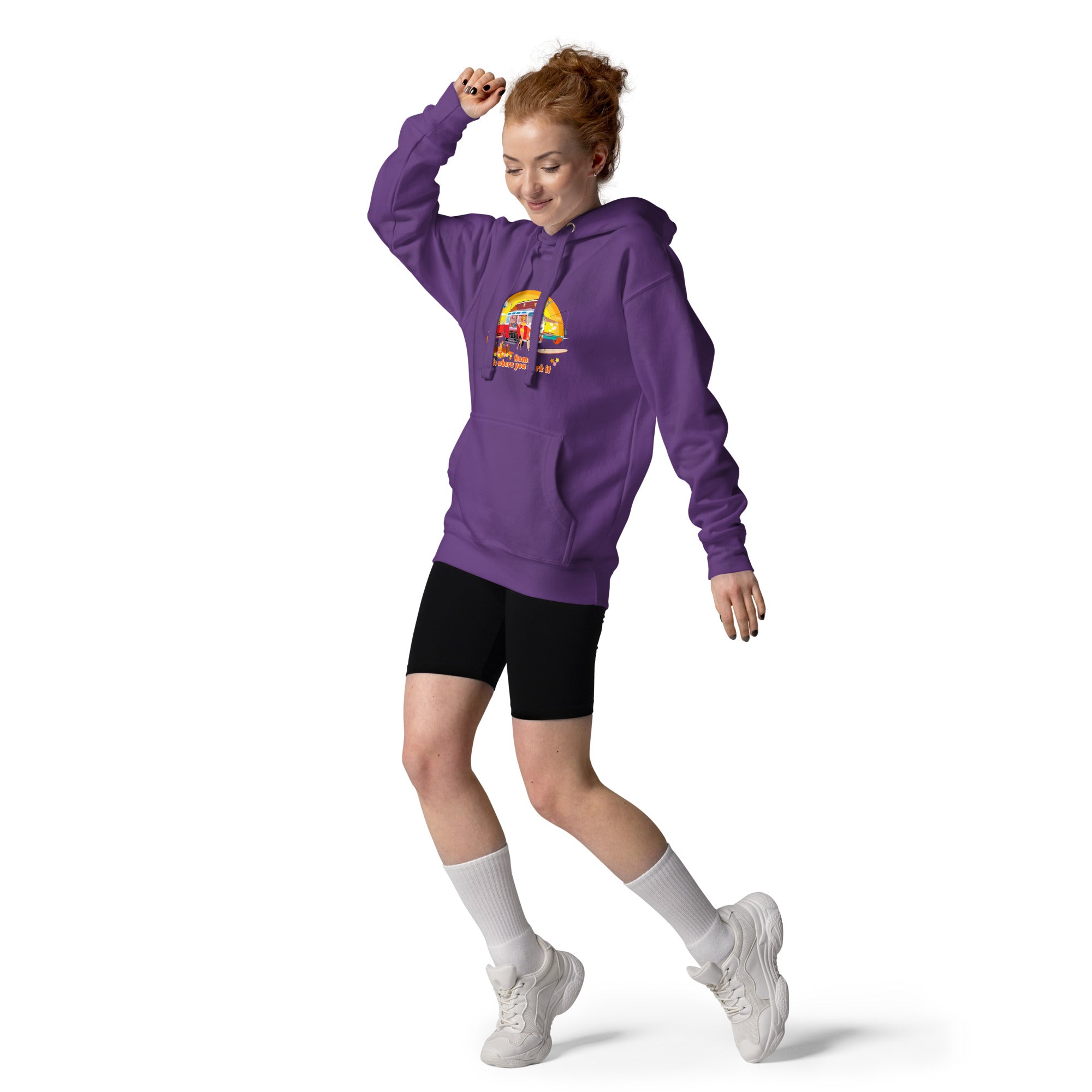 Unisex Cotton Hoodie Ultra Combi Home is where you park it