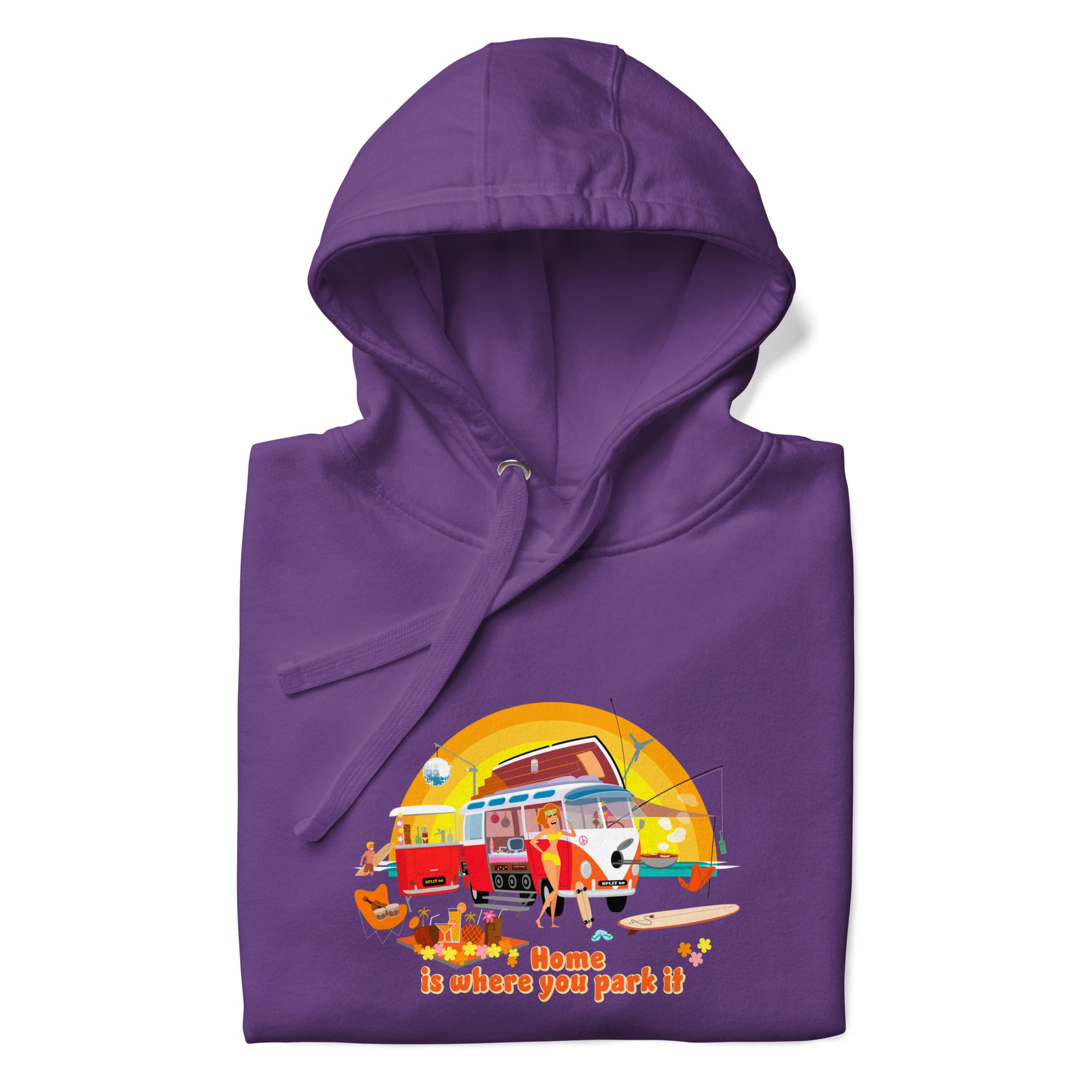 Unisex Cotton Hoodie Ultra Combi Home is where you park it