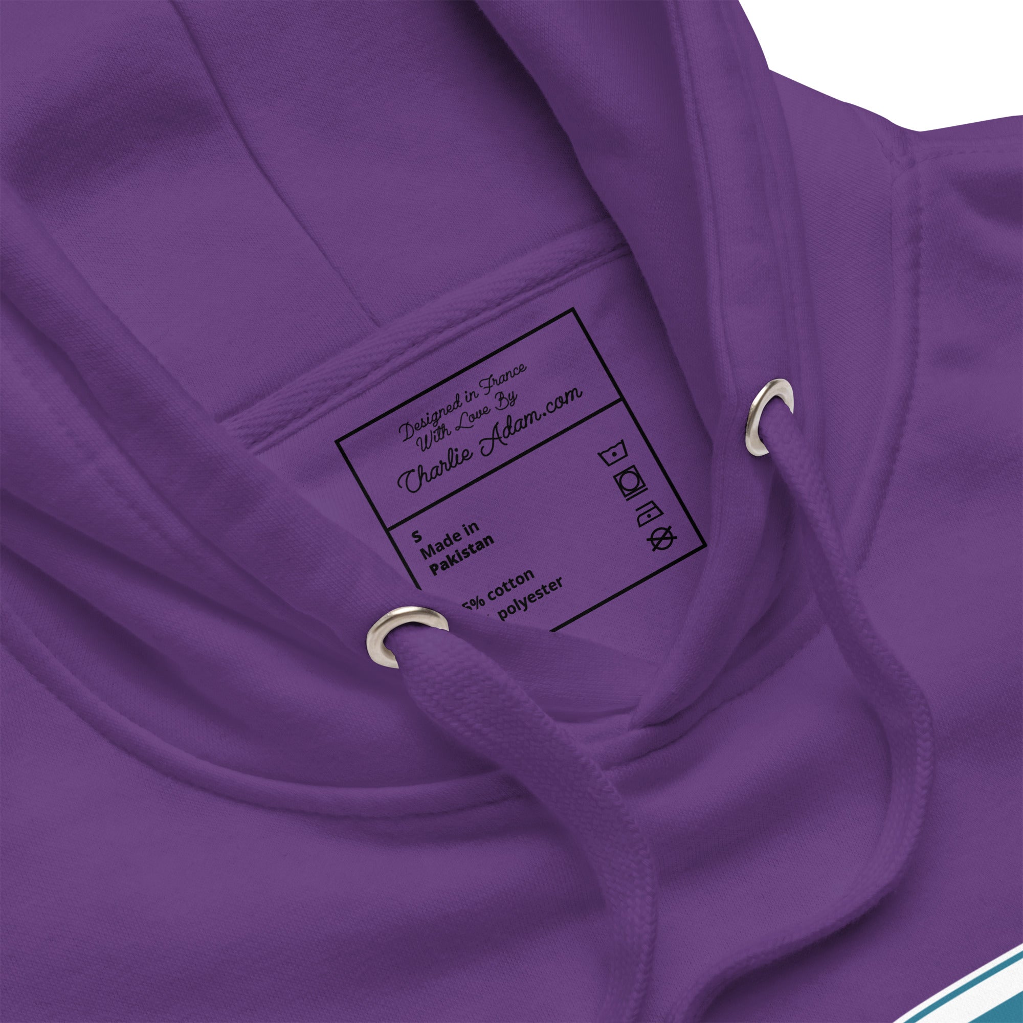 Unisex Cotton Hoodie Blue Camper Van Home is where you park it