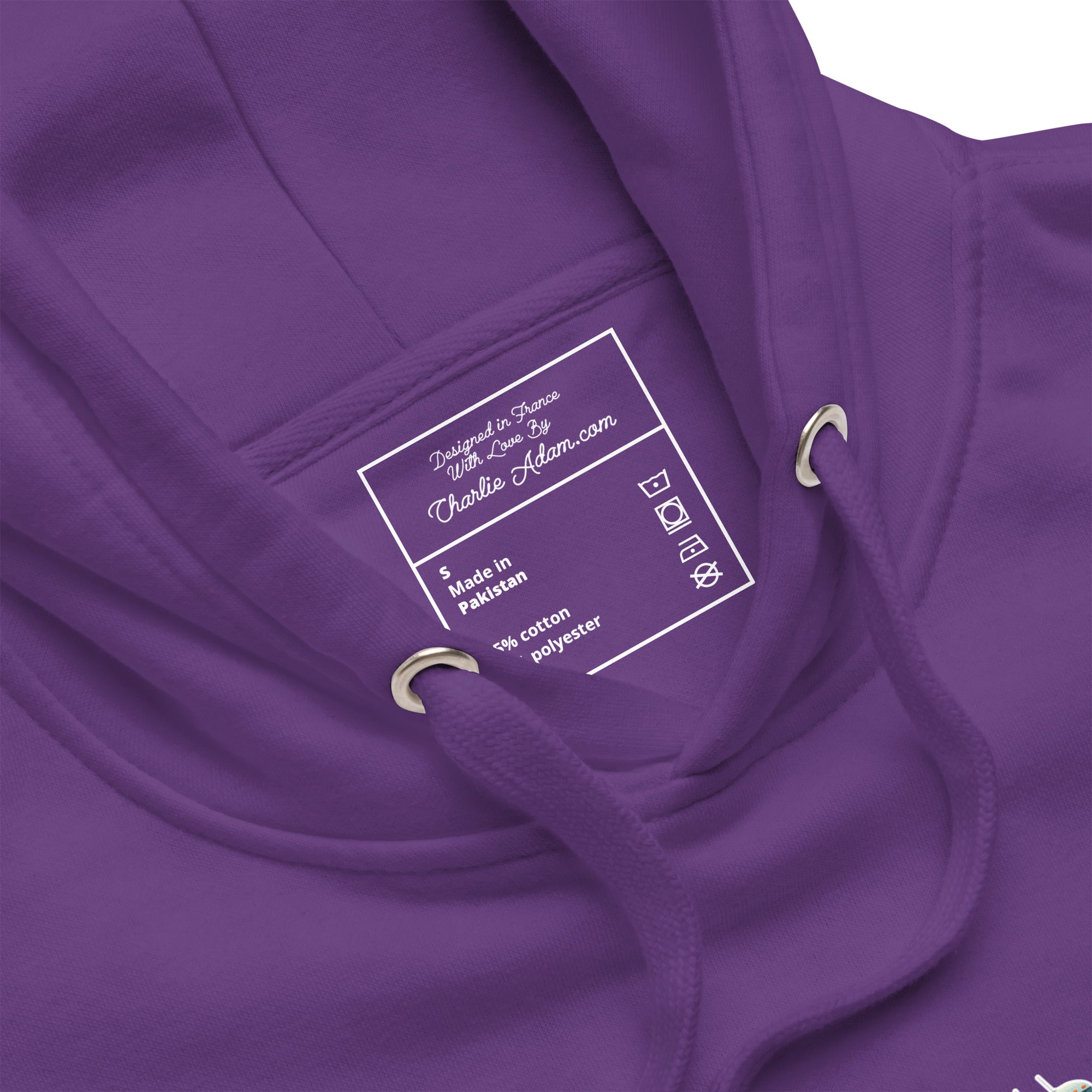 Unisex Cotton Hoodie Square Vintage Campers