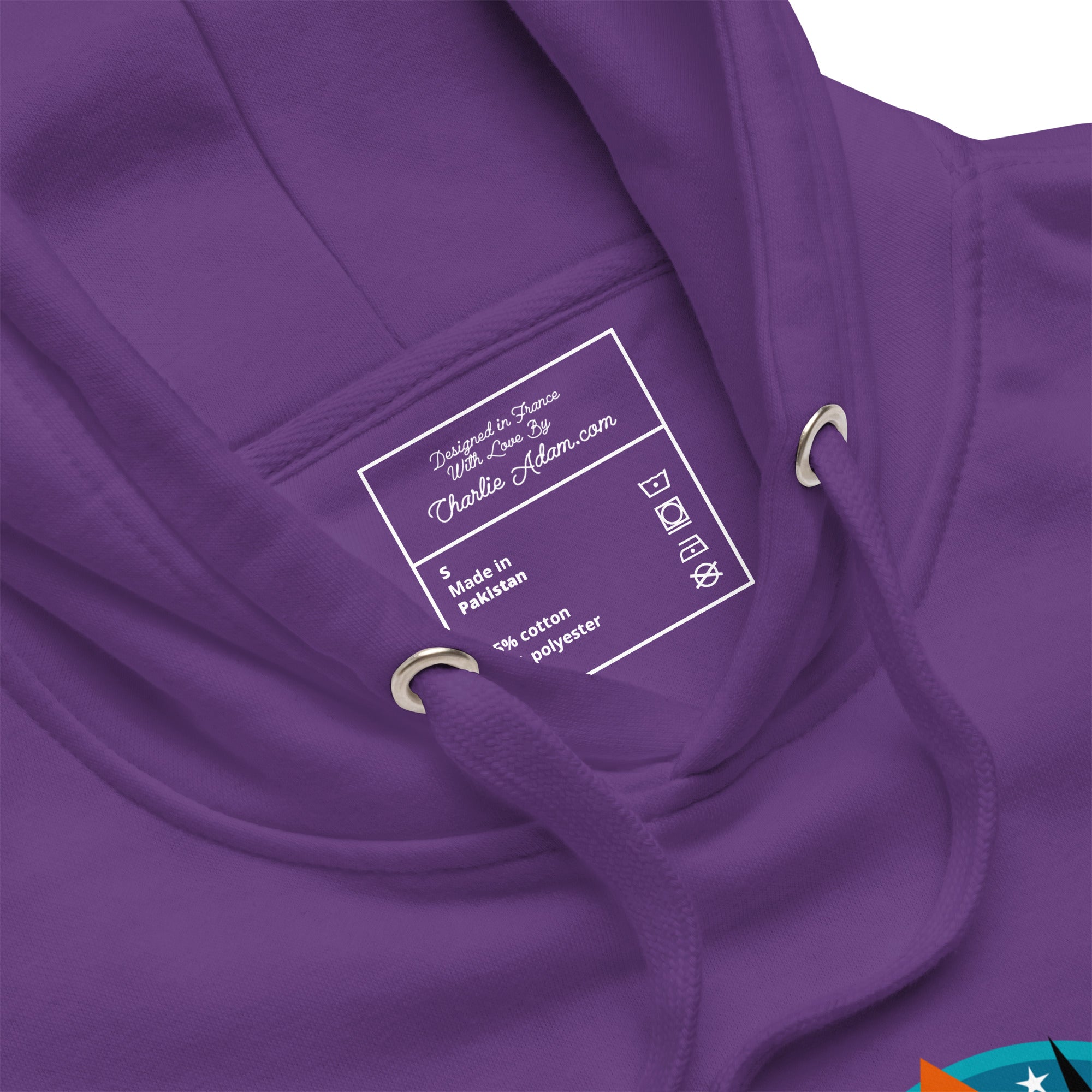 Unisex Cotton Hoodie Free camping is not a crime graphic