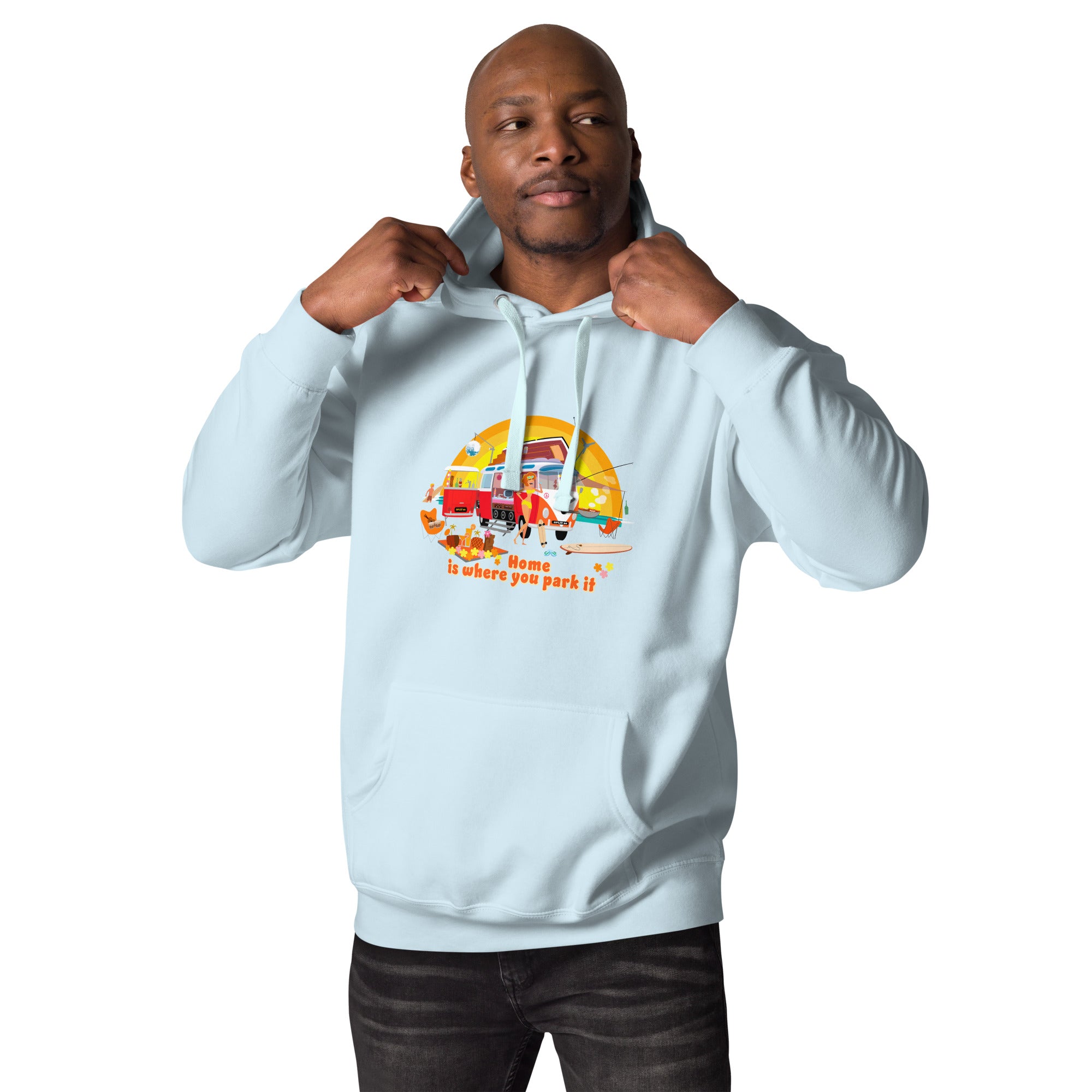 Unisex Cotton Hoodie Ultra Combi Home is where you park it