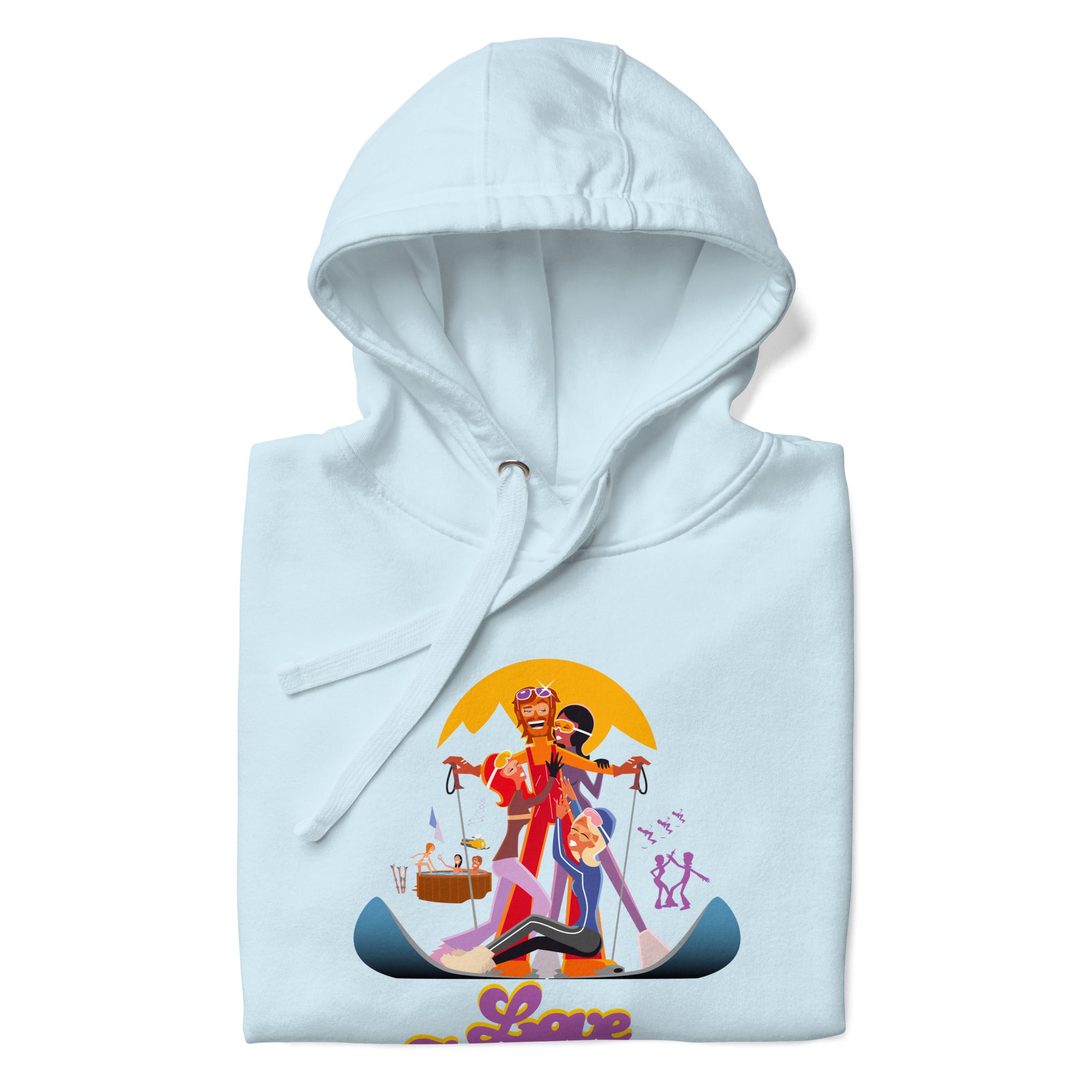 Sweat à capuche unisexe en coton Love Instructor First Lesson free
