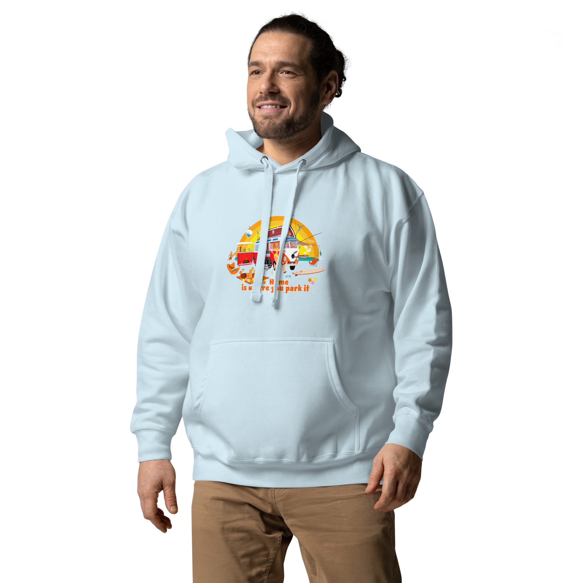 Unisex Cotton Hoodie Ultra Combi Home is where you park it