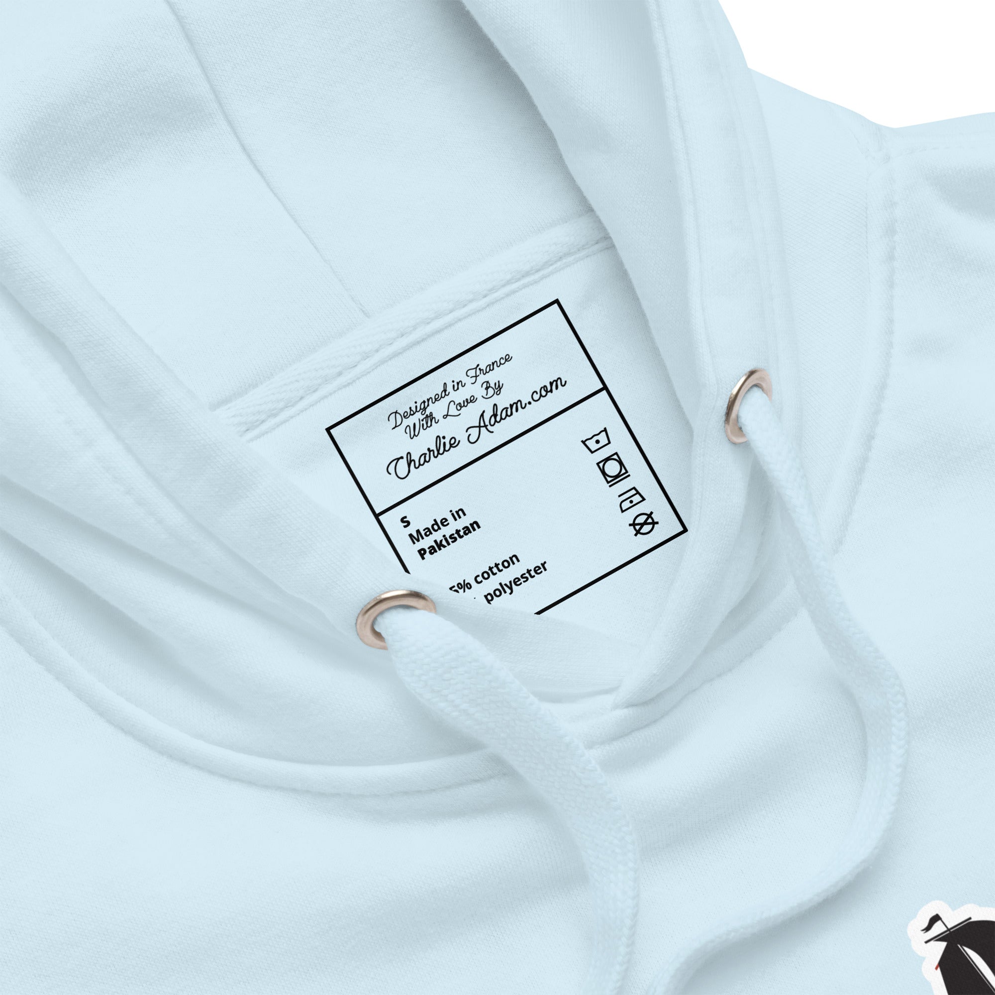 Sweat à capuche unisexe en coton Oh Bonne Mer 3