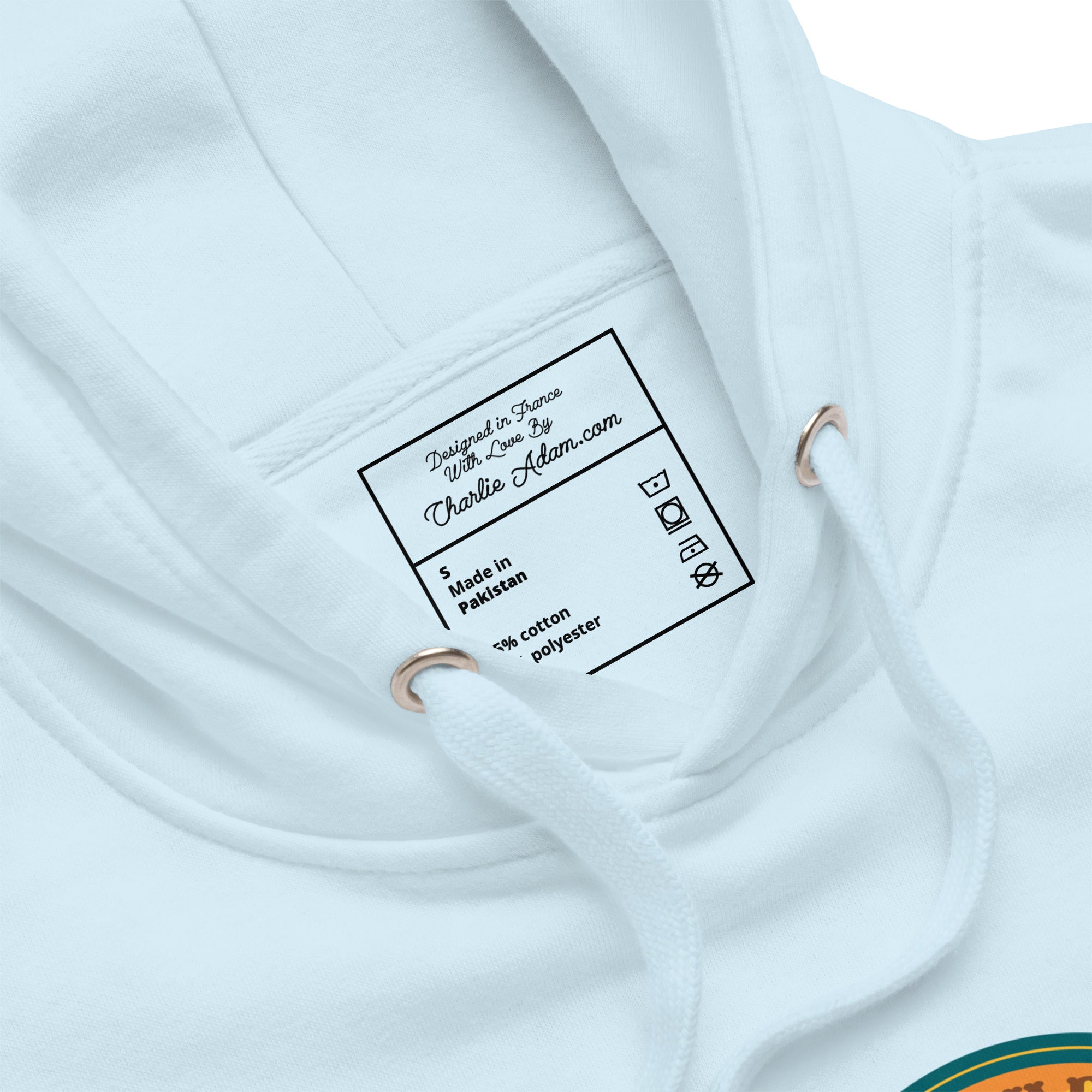 Unisex Cotton Hoodie Free camping is not a crime
