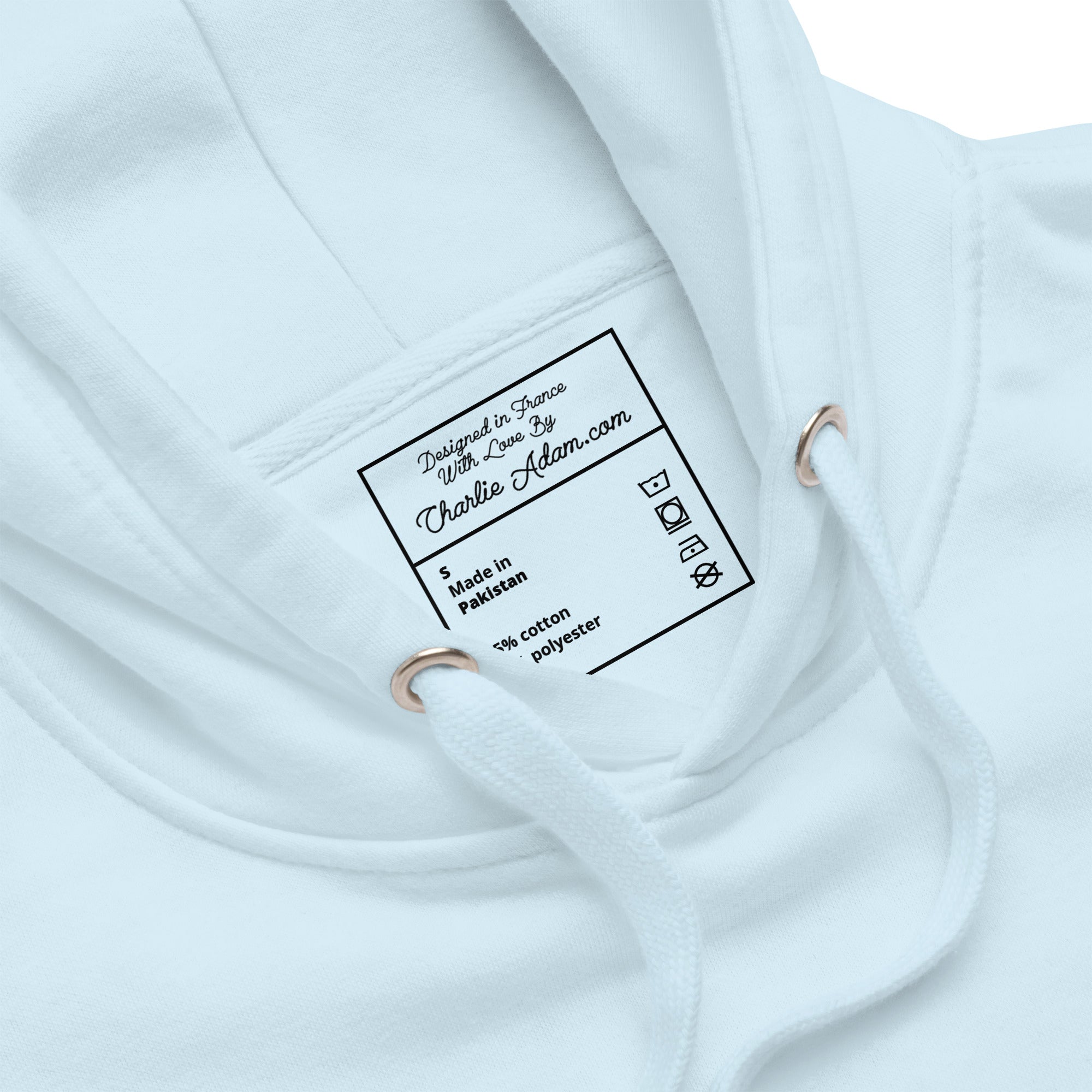 Sweat à capuche unisexe en coton Save the Yetis, Plant more Trees