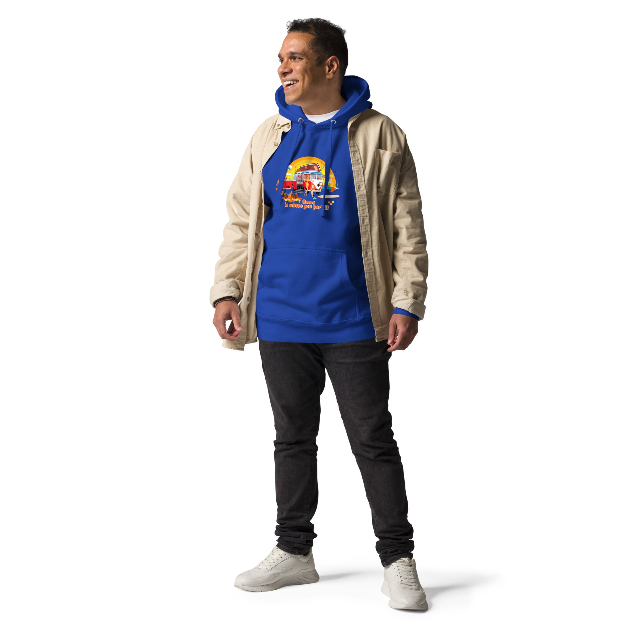 Unisex Cotton Hoodie Ultra Combi Home is where you park it