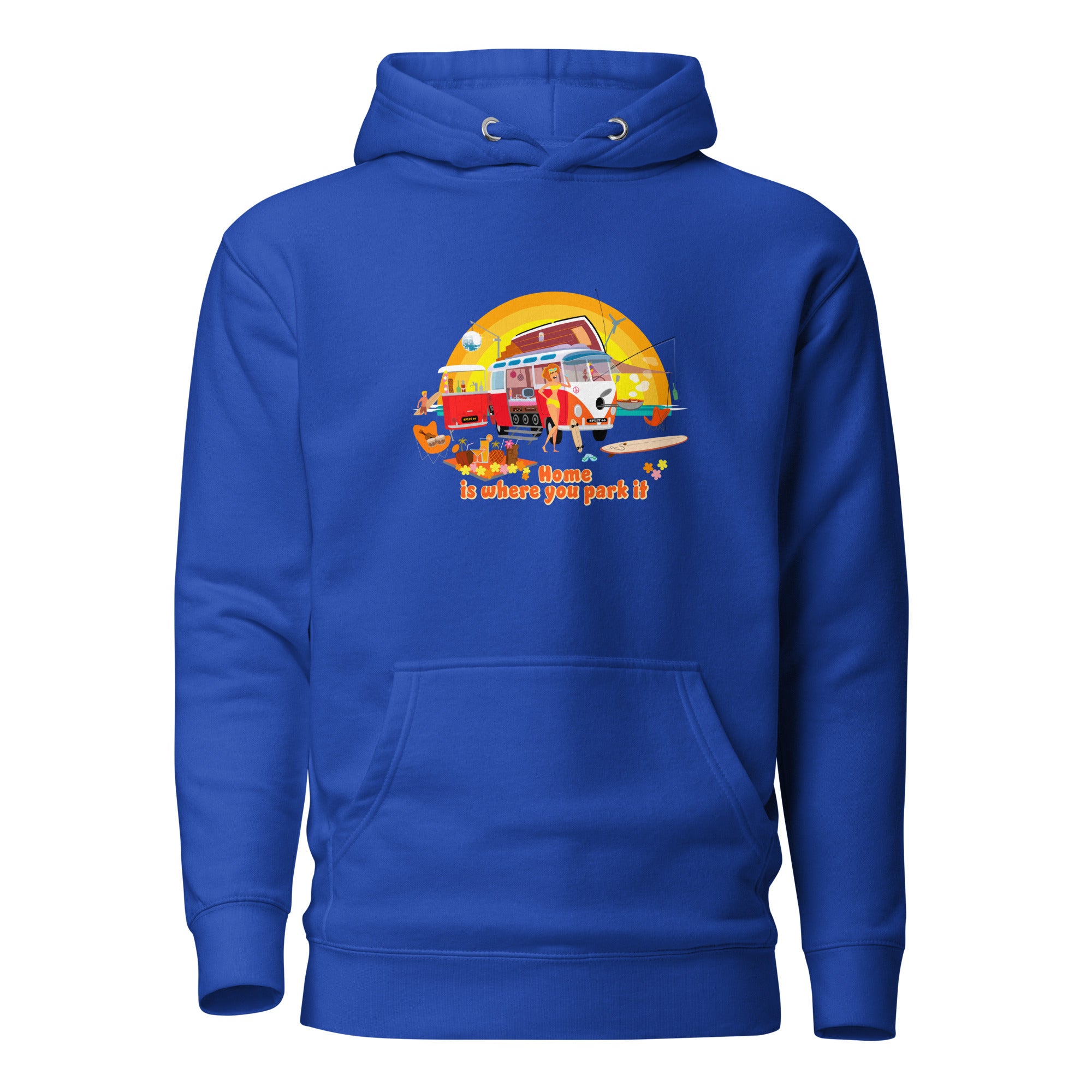 Unisex Cotton Hoodie Ultra Combi Home is where you park it