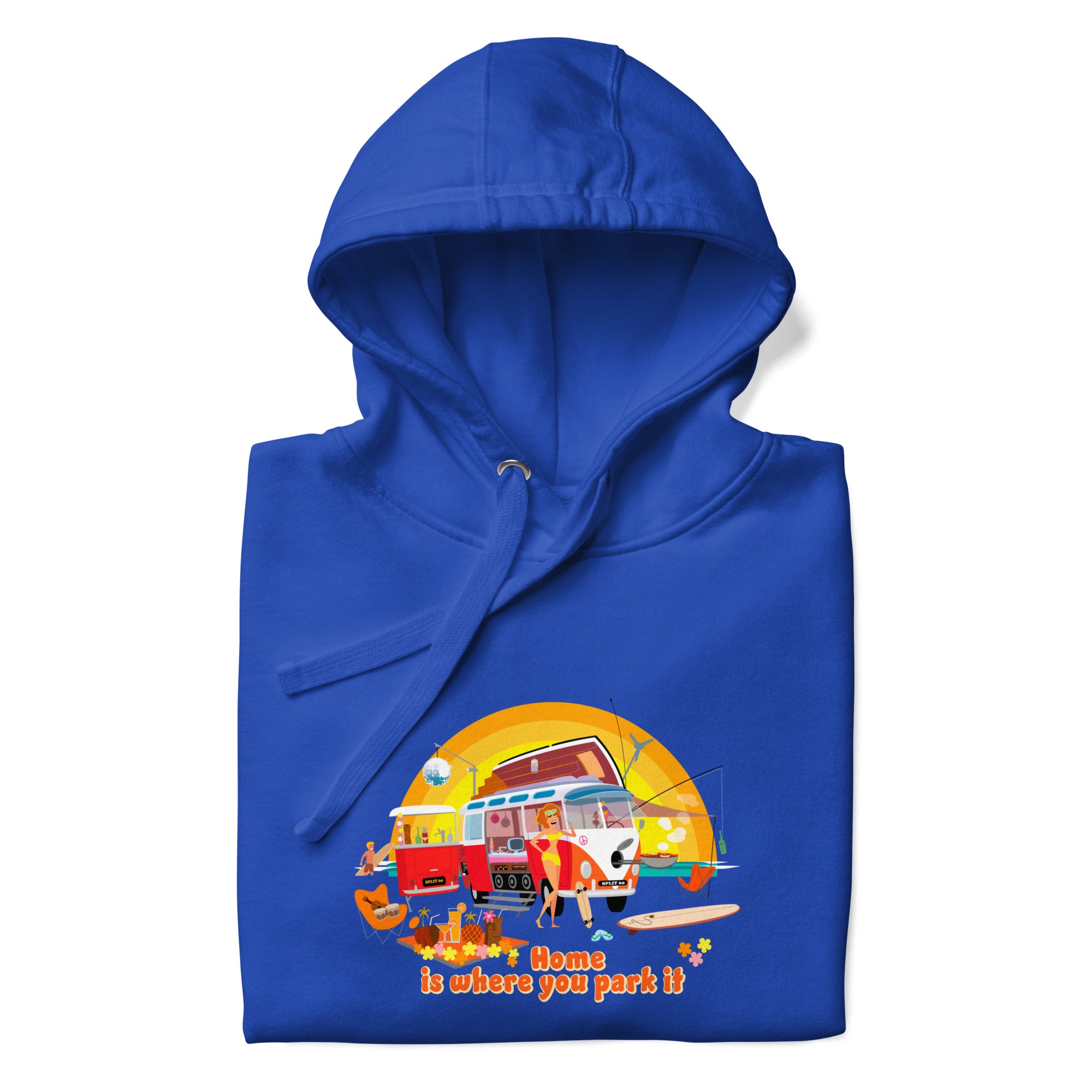 Unisex Cotton Hoodie Ultra Combi Home is where you park it