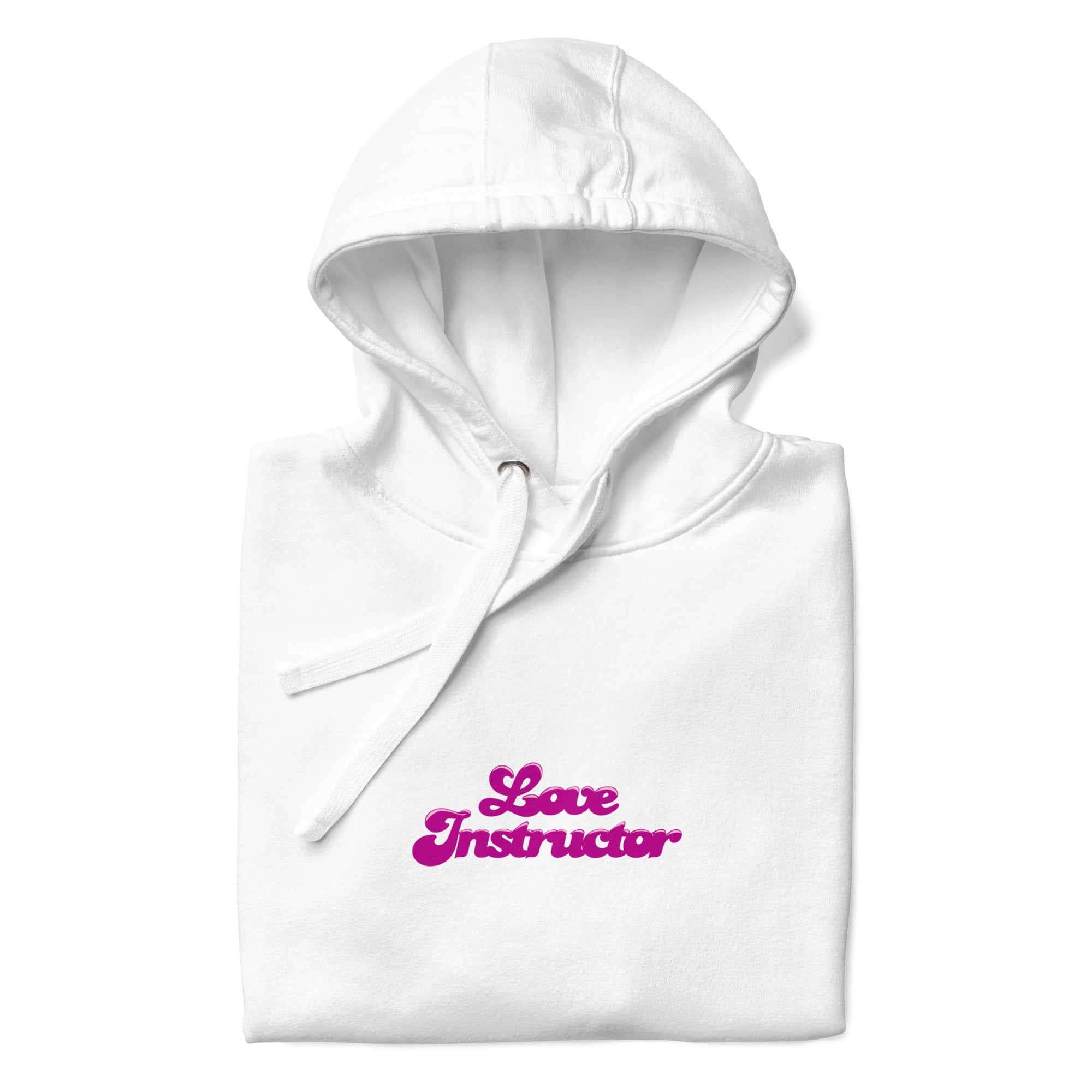 Sweat à capuche unisexe en coton Love Instructor