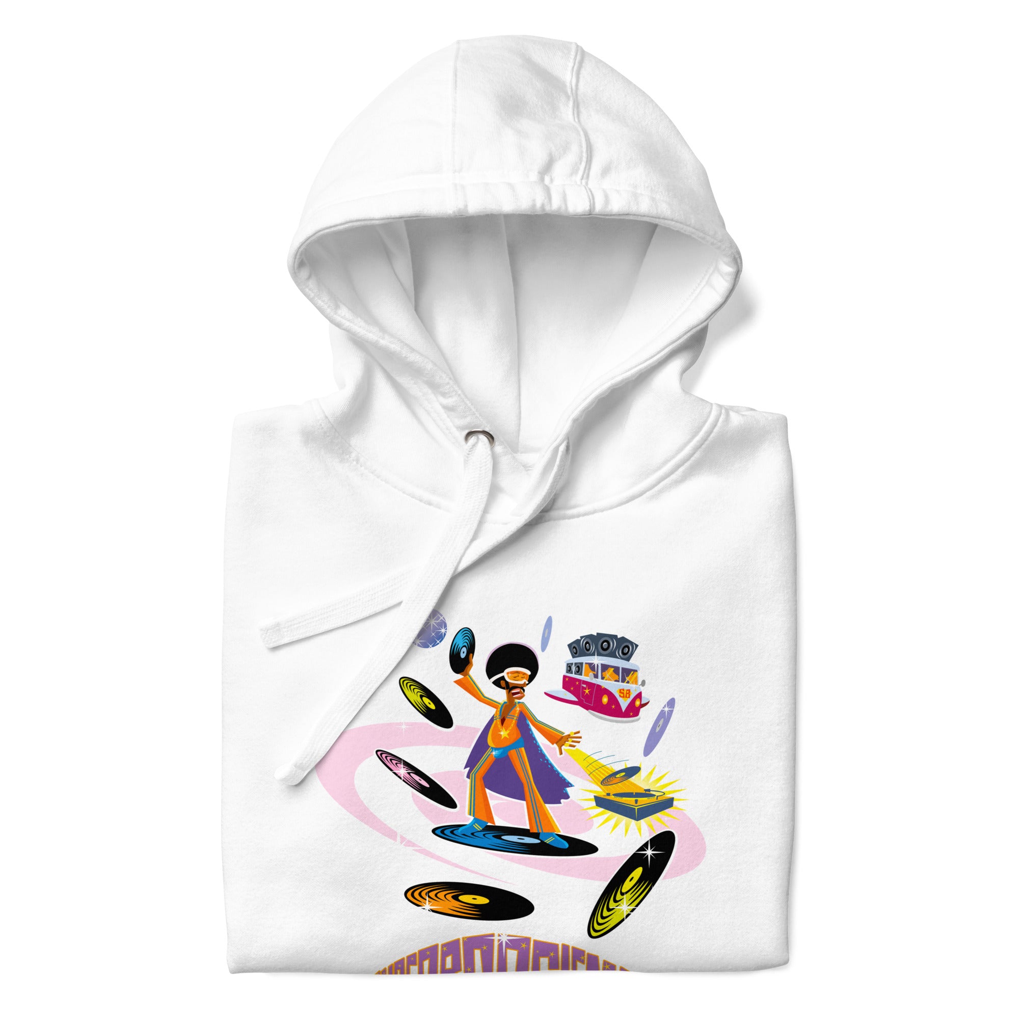 Sweat à capuche unisexe en coton Superboogieman Saves the Party