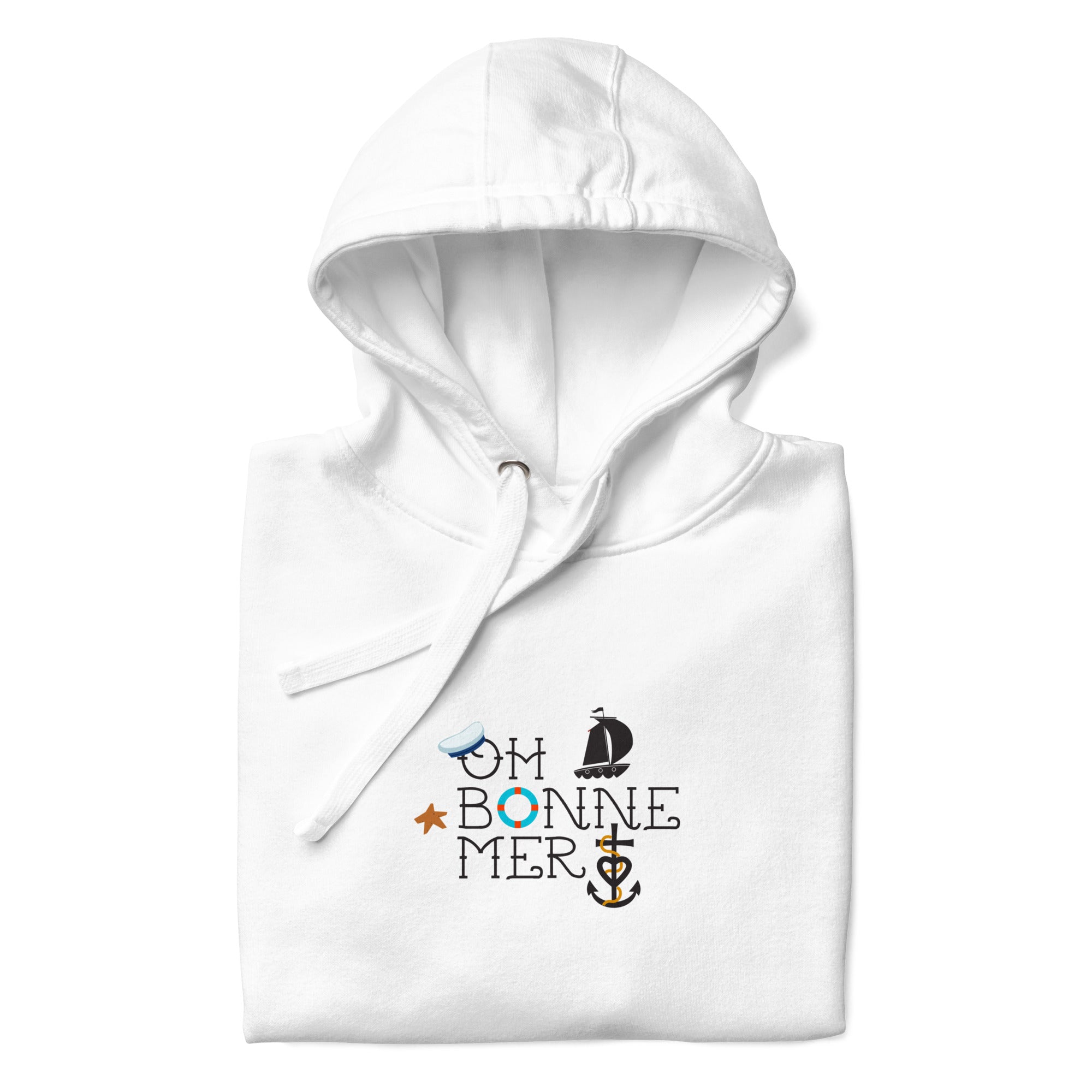 Sweat à capuche unisexe en coton Oh Bonne Mer 3