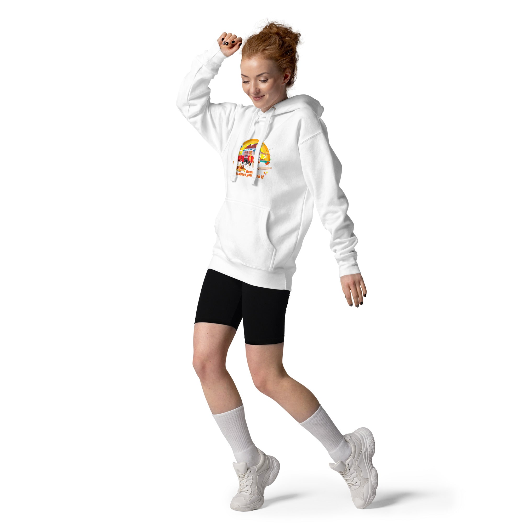Unisex Cotton Hoodie Ultra Combi Home is where you park it