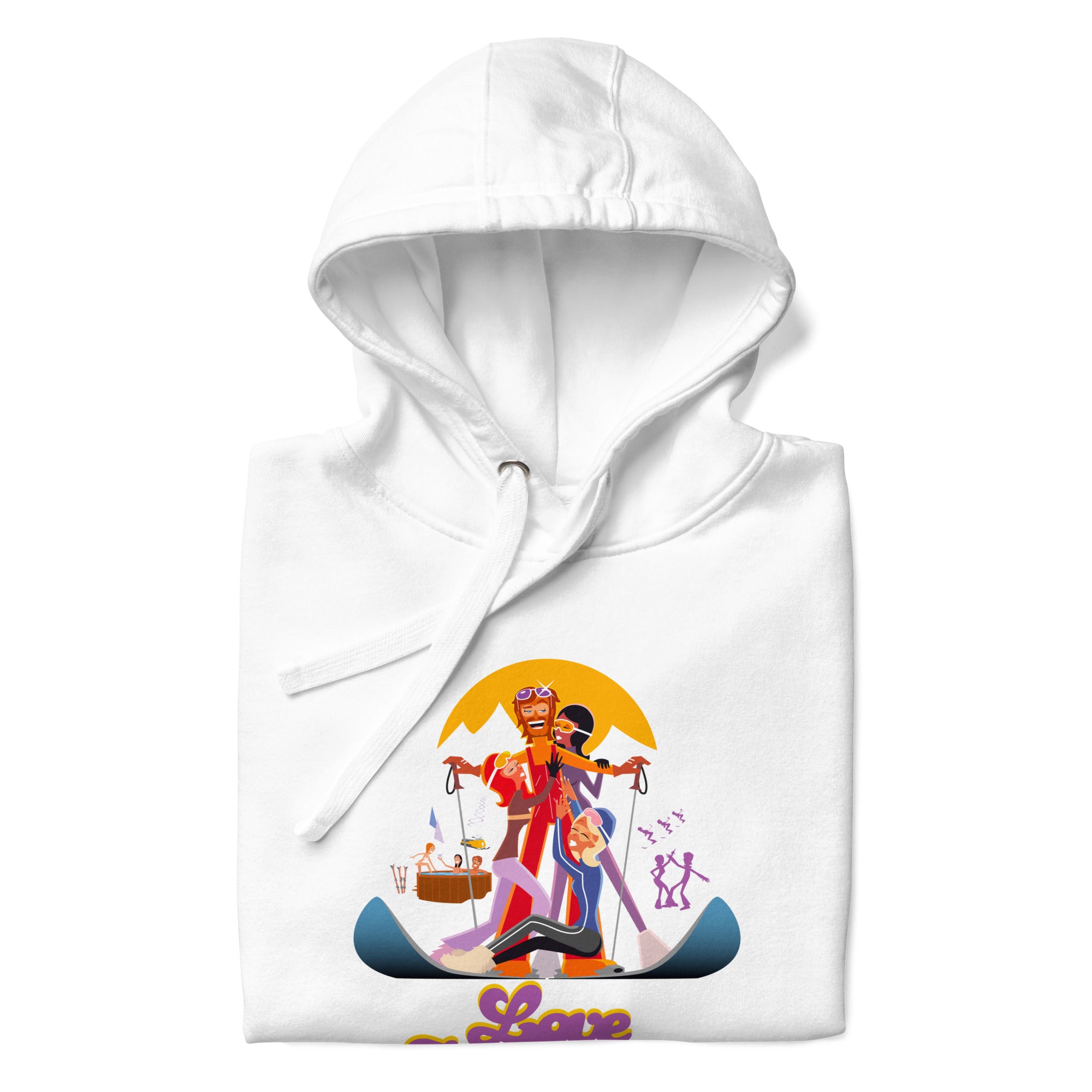 Sweat à capuche unisexe en coton Love Instructor First Lesson free