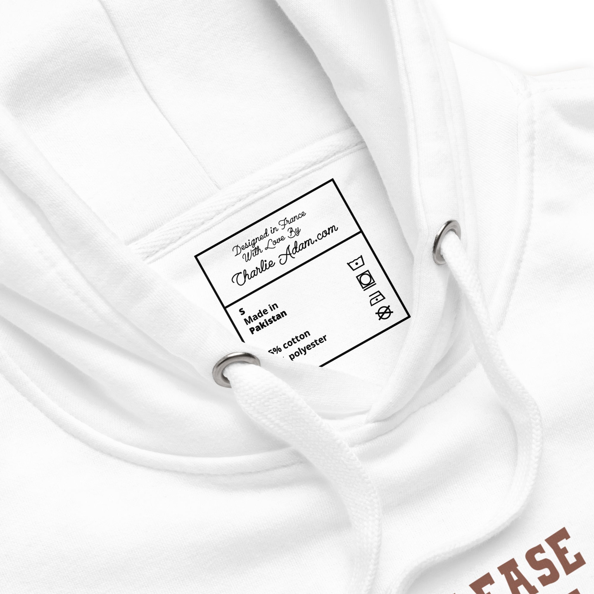 Unisex Cotton Hoodie Don't Yodel After Midnight on light colors