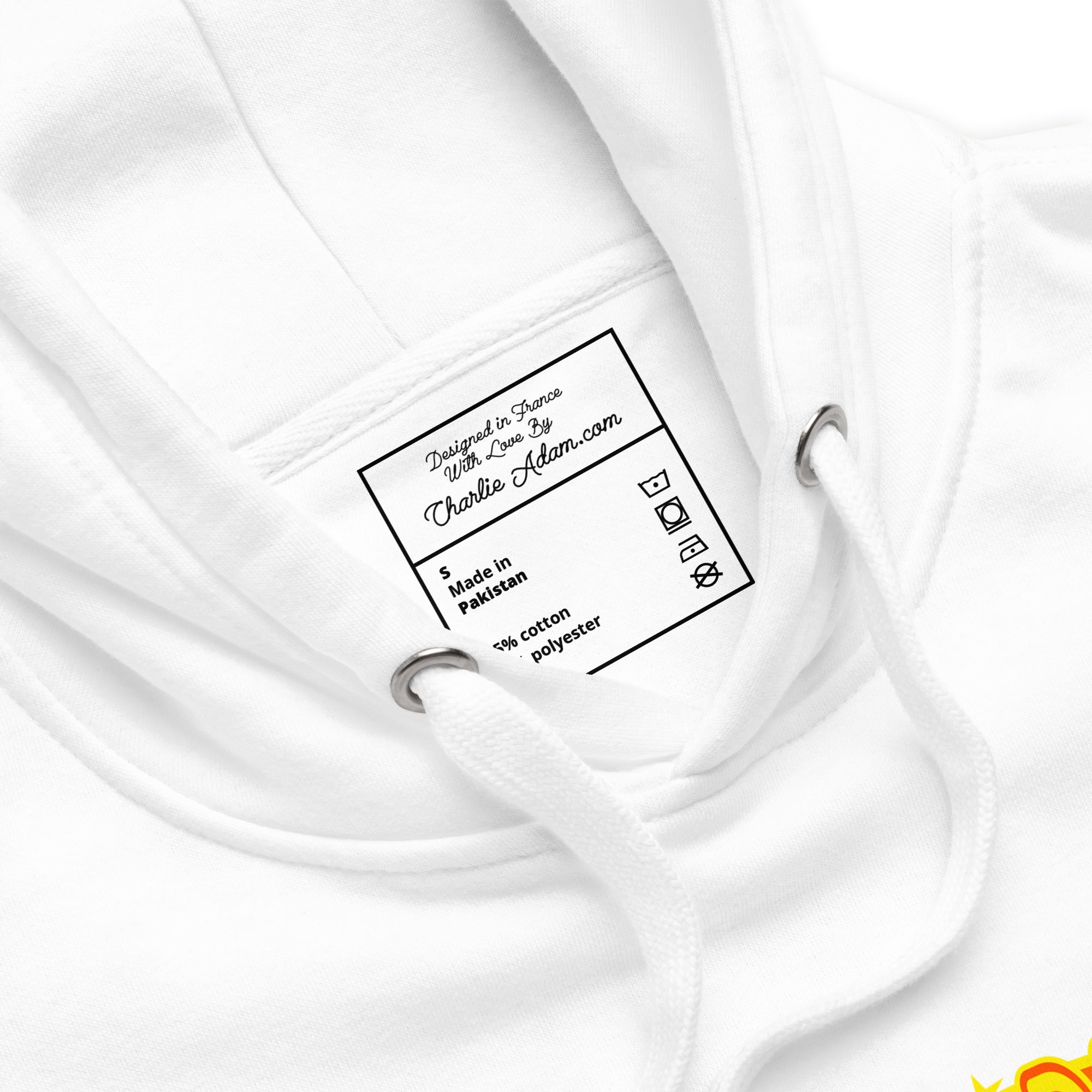 Sweat à capuche unisexe en coton Roller Disco 1975