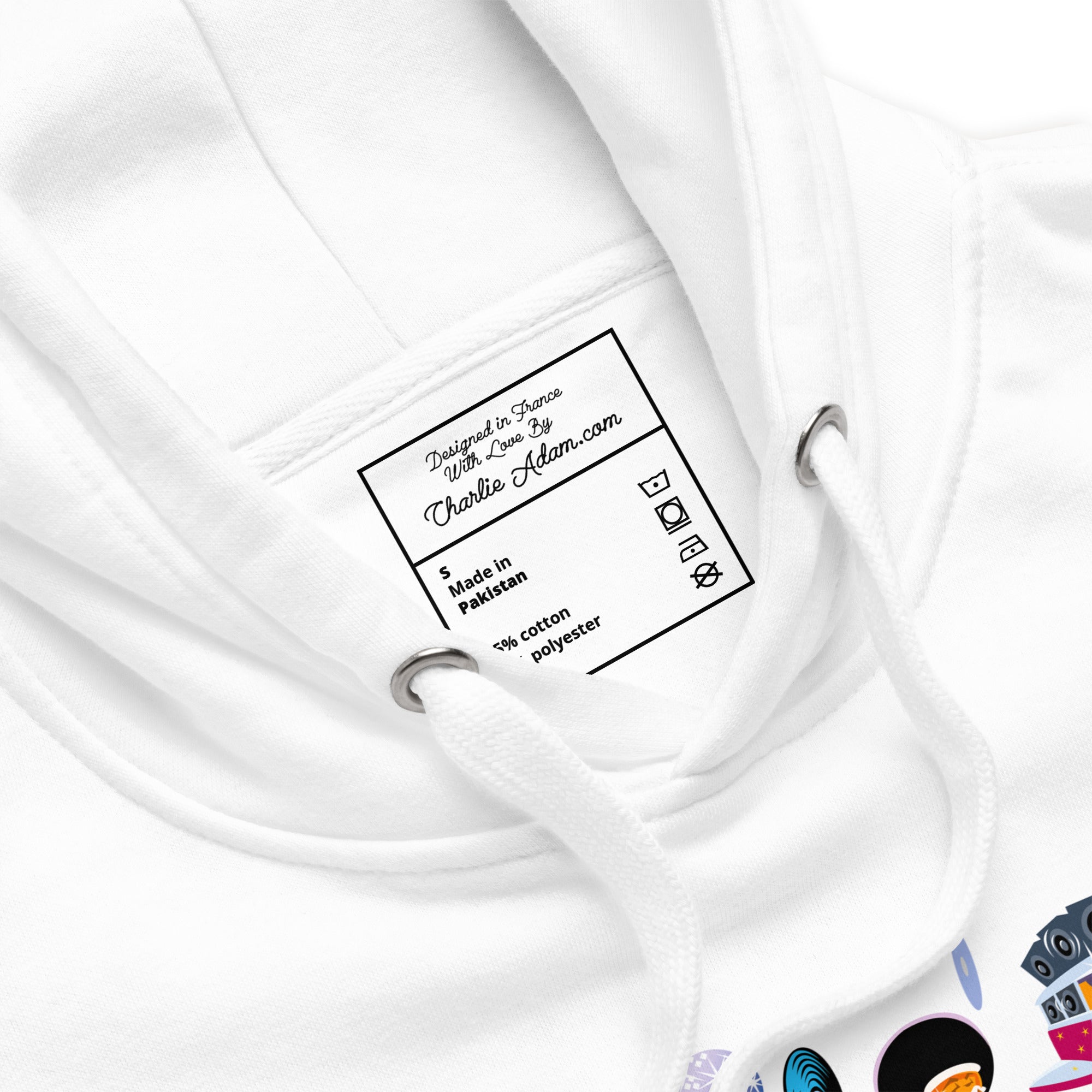 Sweat à capuche unisexe en coton Superboogieman Saves the Party