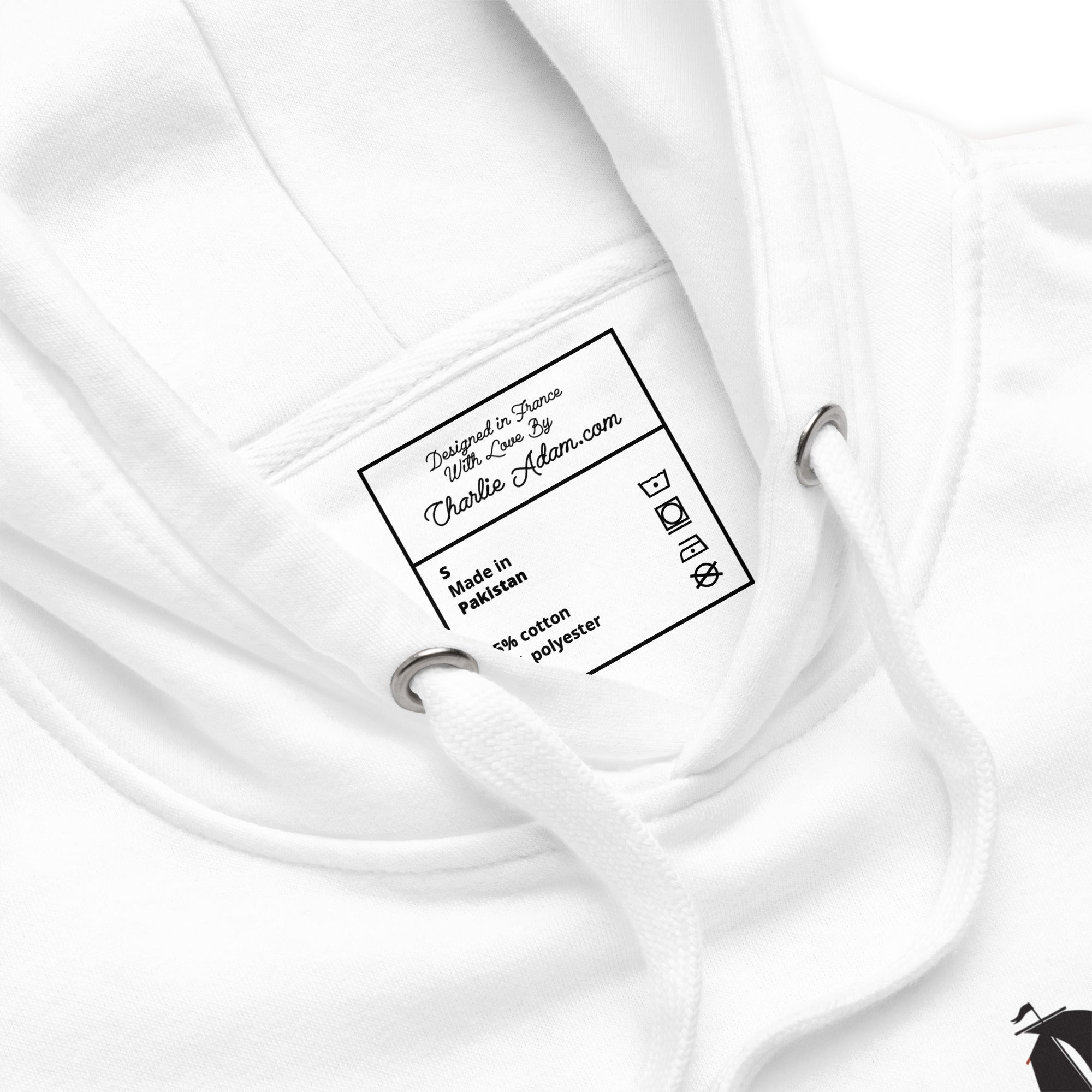 Sweat à capuche unisexe en coton Oh Bonne Mer 3