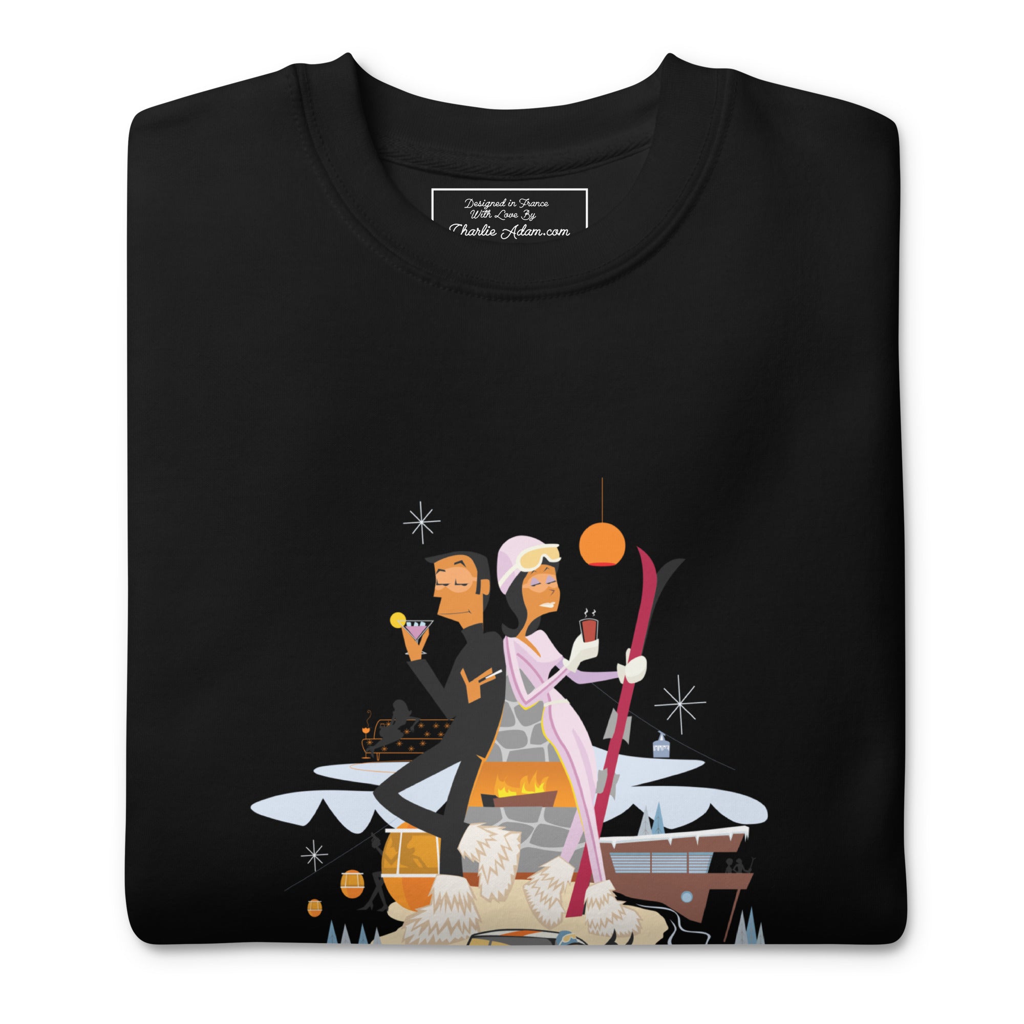 Sweatshirt premium unisexe License To Chill Mission Après-Ski