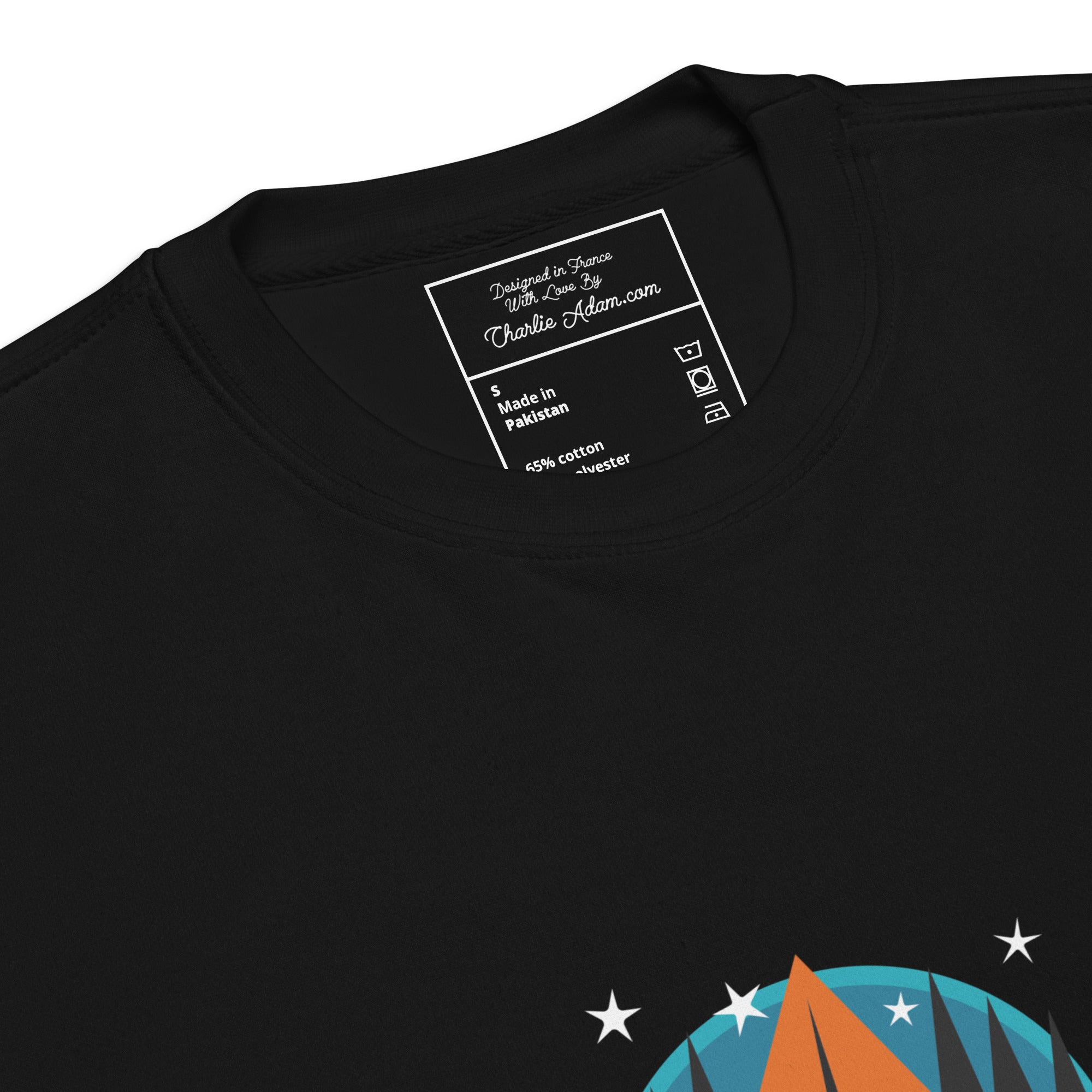 Sweatshirt premium unisexe Free camping is not a crime graphic