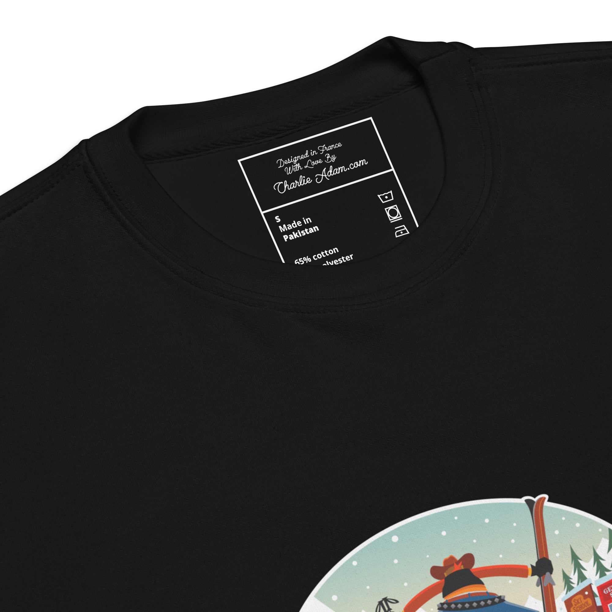 Sweatshirt premium unisexe Ski Fight at OK Corral