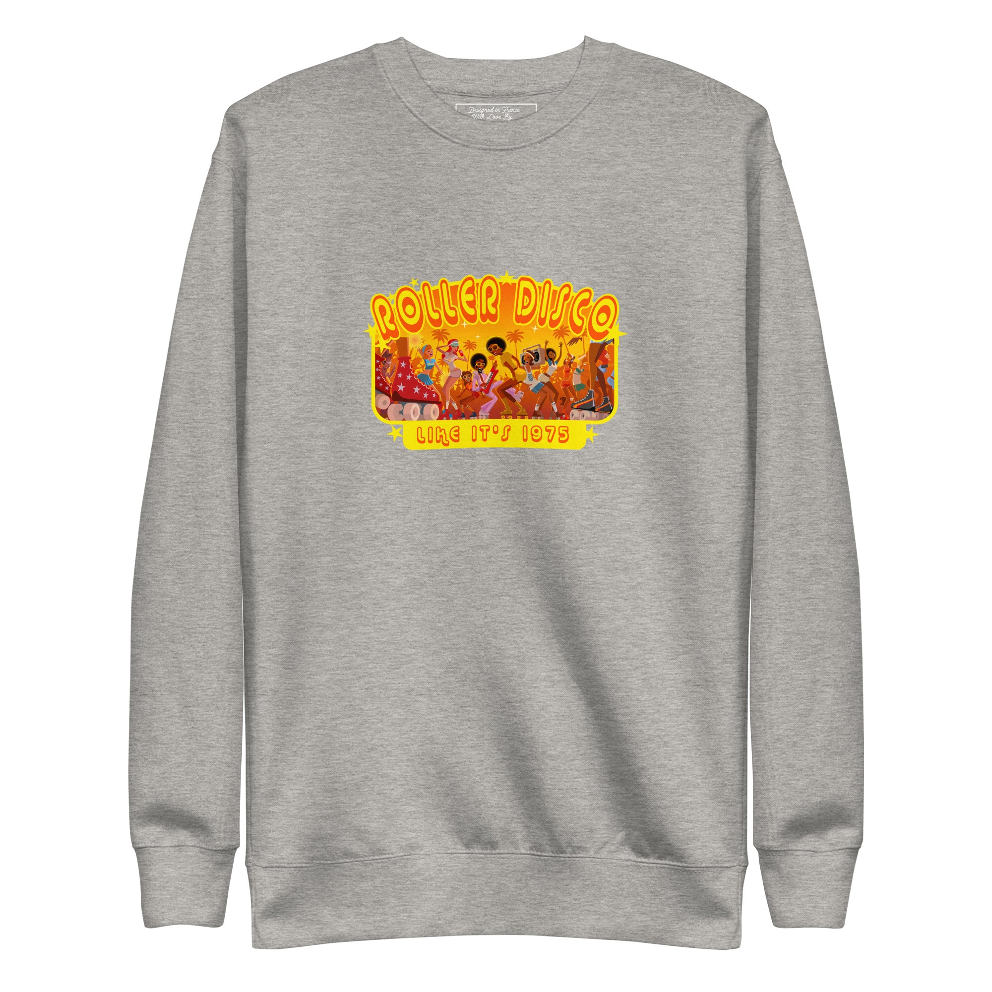 Sweatshirt premium unisexe Roller Disco 1975