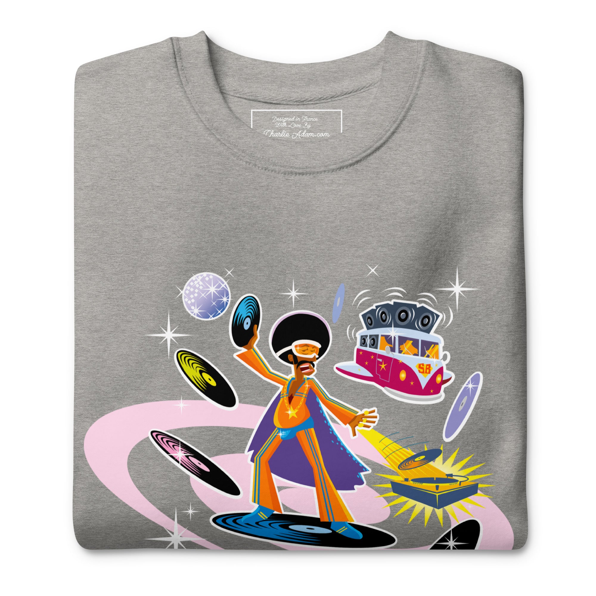 Unisex Premium Sweatshirt Superboogieman Saves the Party