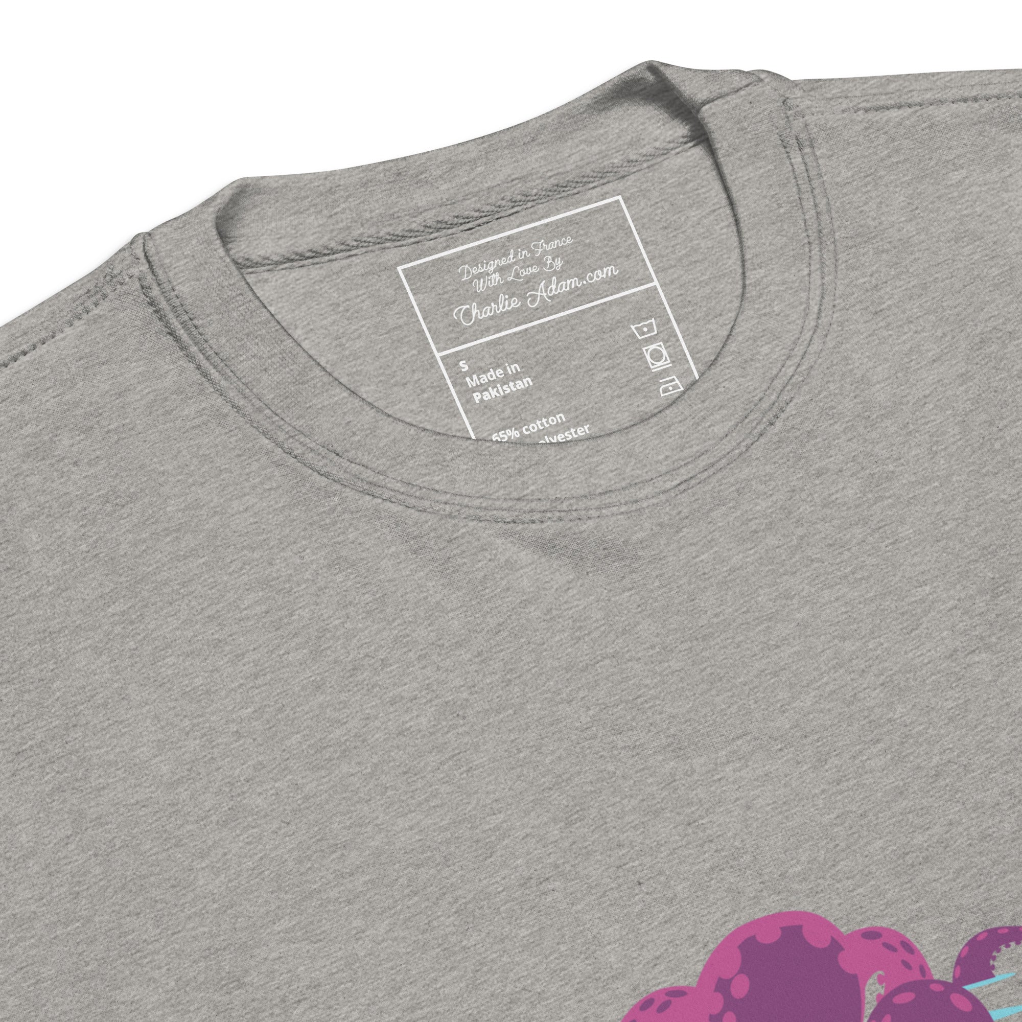 Sweatshirt premium unisexe Octopus Purple