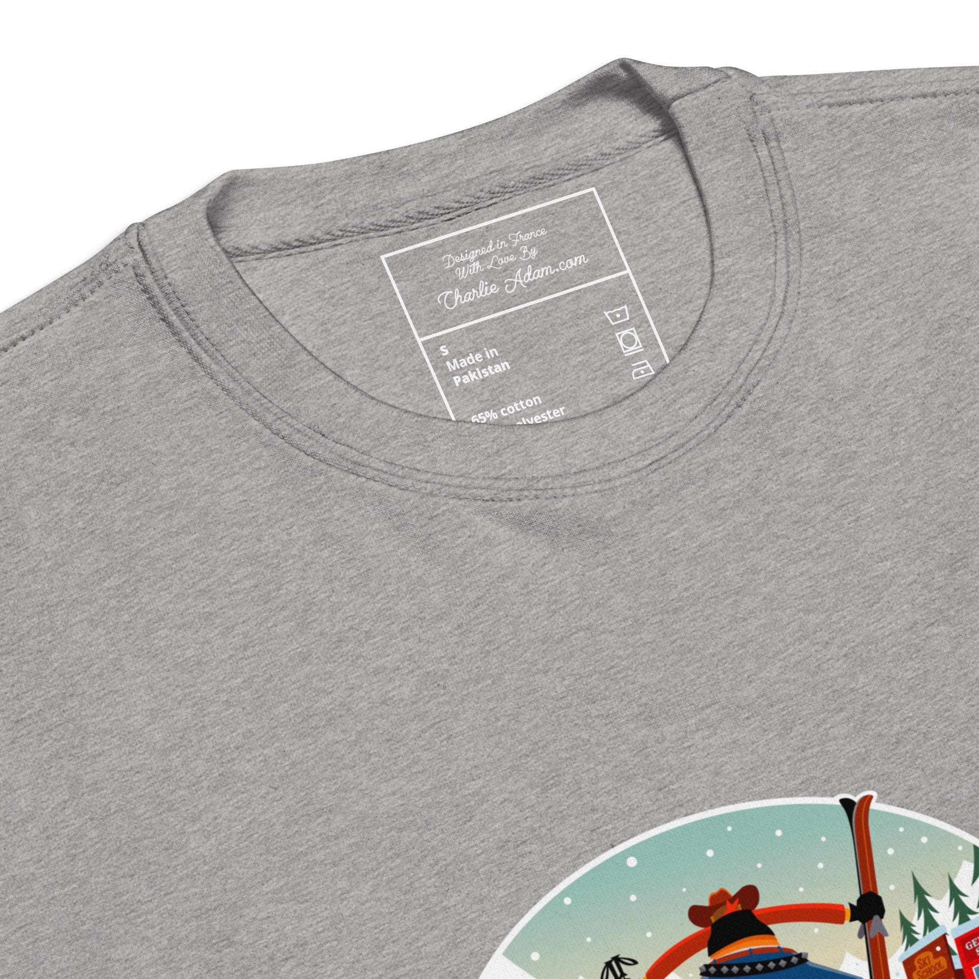 Sweatshirt premium unisexe Ski Fight at OK Corral