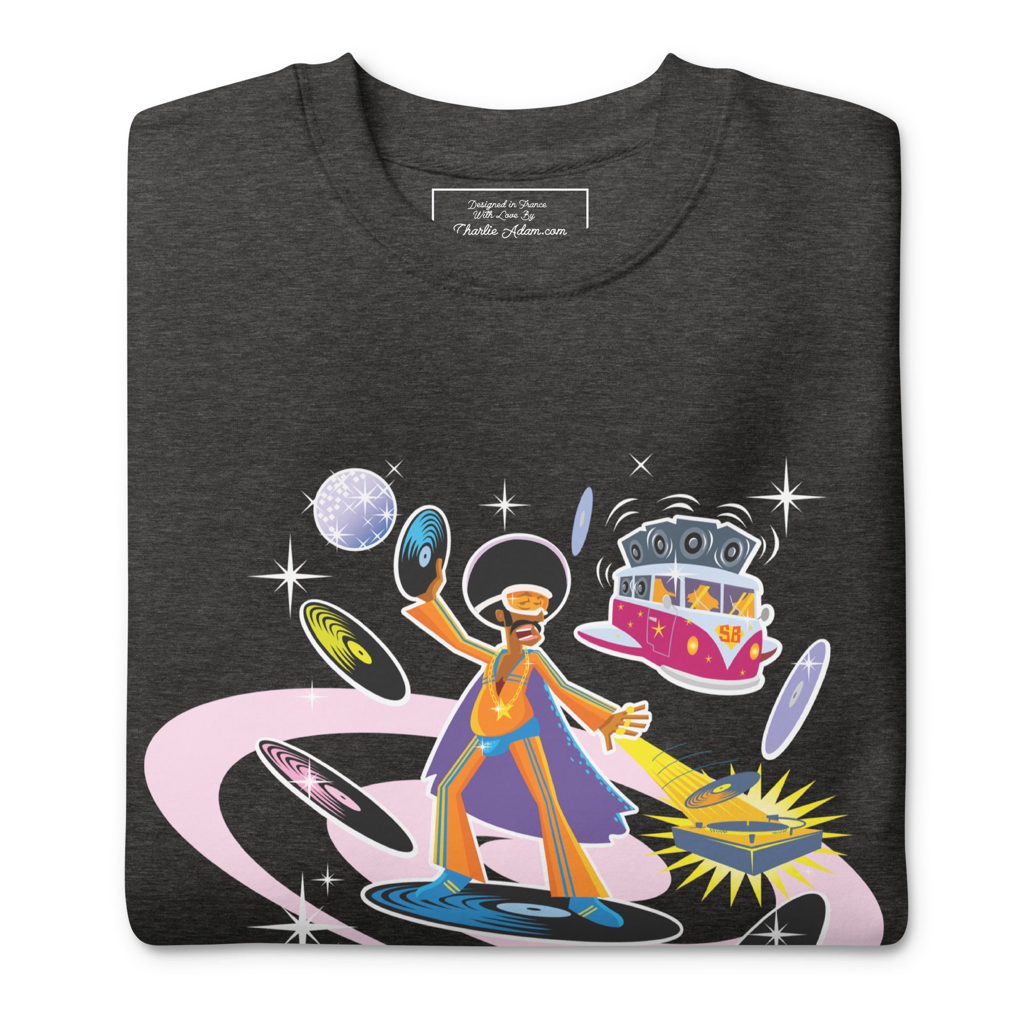 Unisex Premium Sweatshirt Superboogieman Saves the Party