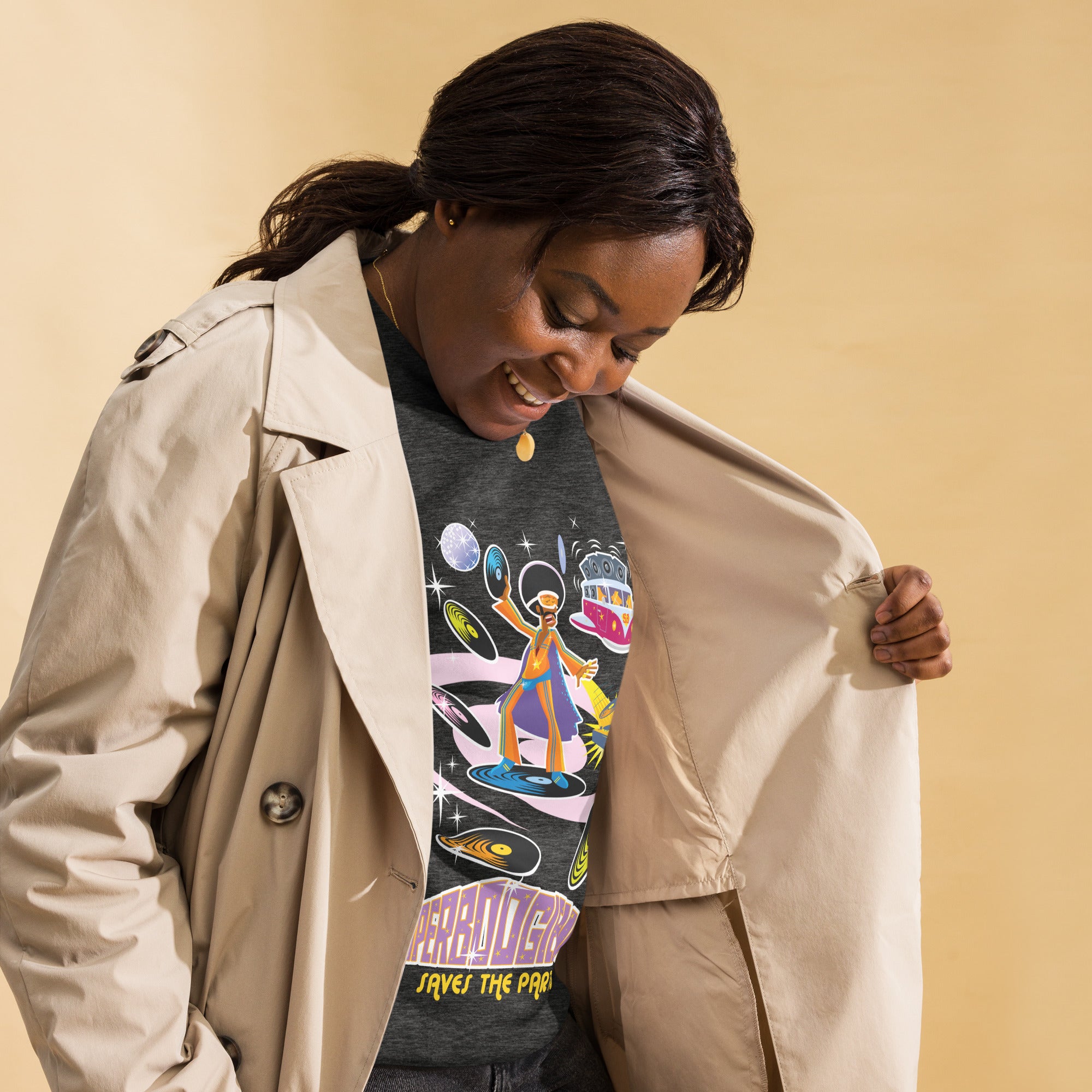 Unisex Premium Sweatshirt Superboogieman Saves the Party