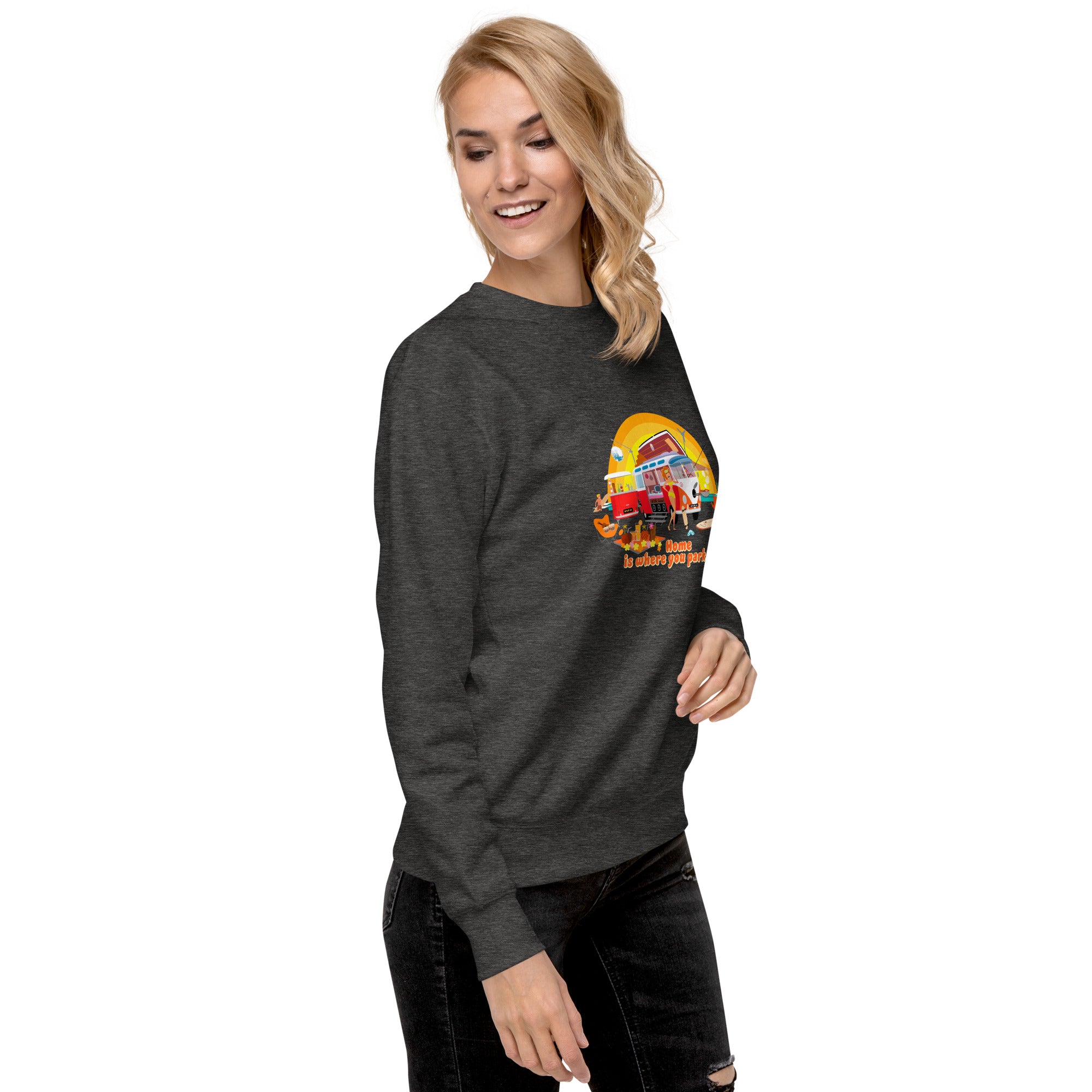 Sweatshirt premium unisexe Ultra Combi Home is where you park it