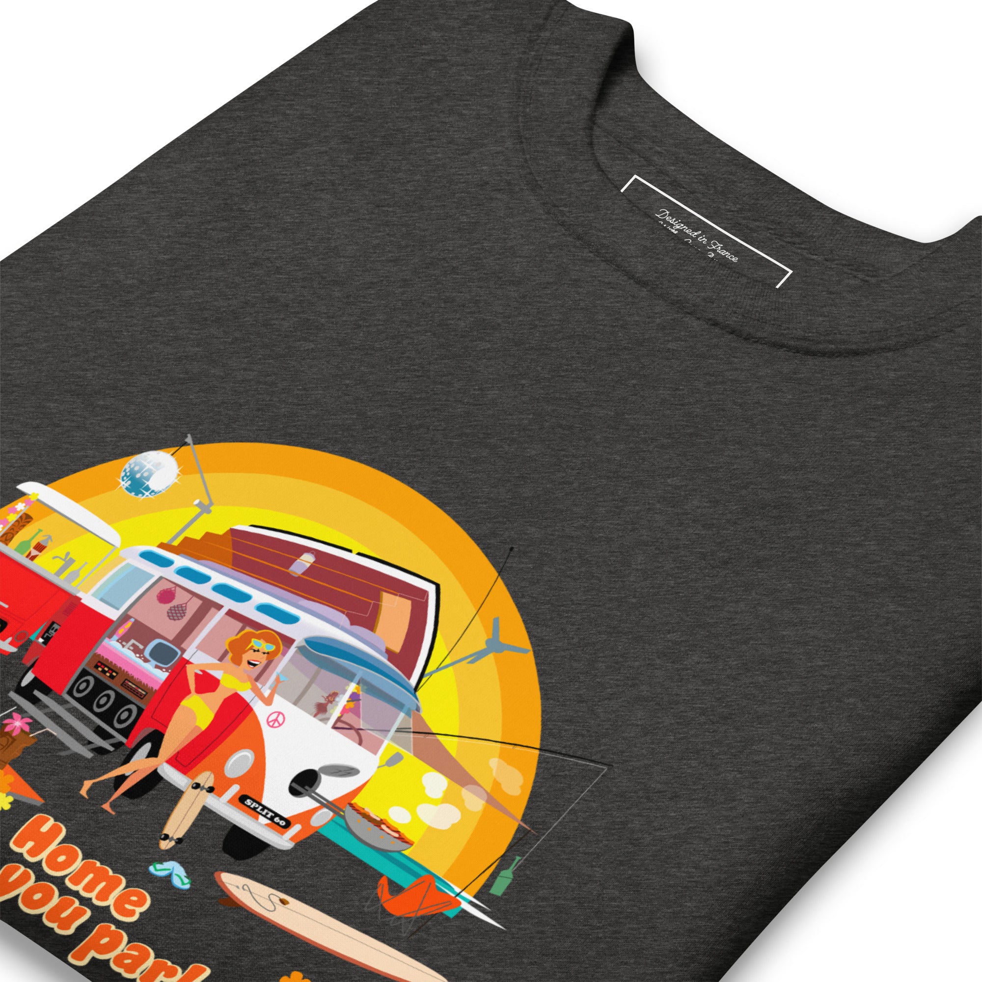 Sweatshirt premium unisexe Ultra Combi Home is where you park it