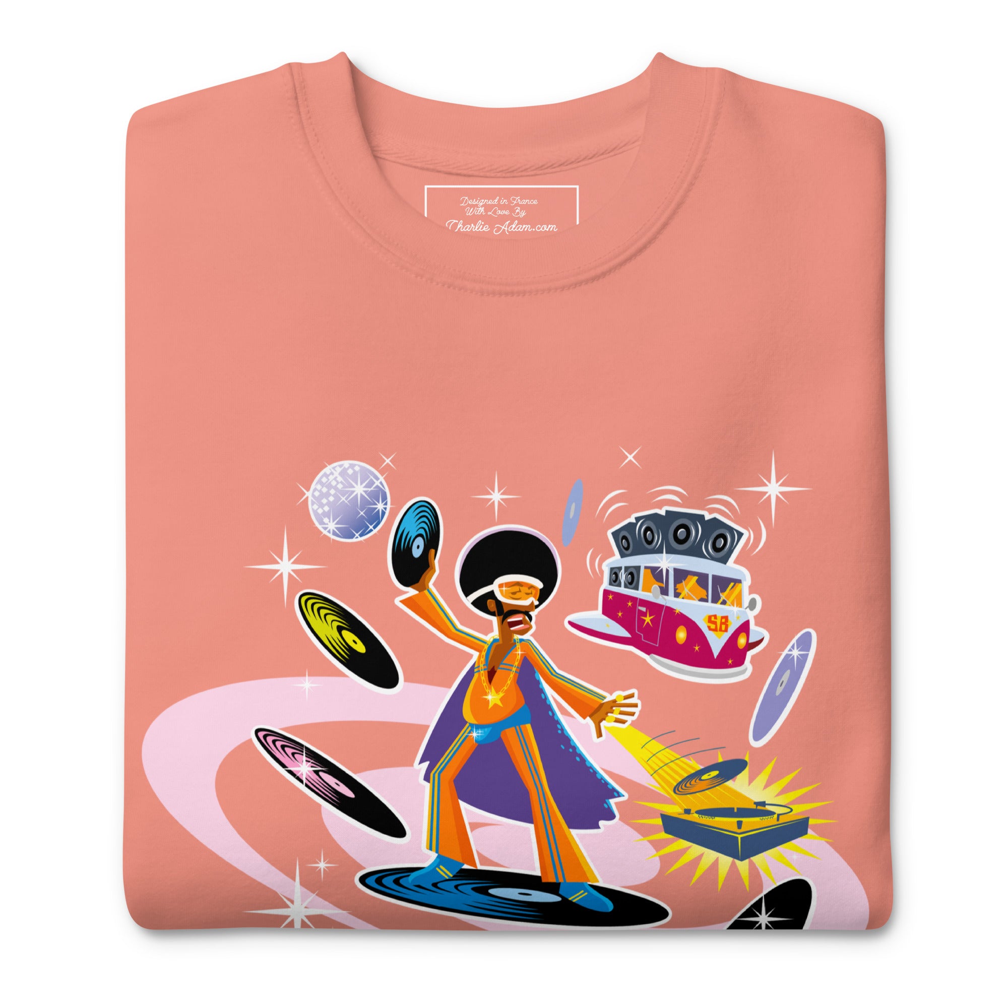 Unisex Premium Sweatshirt Superboogieman Saves the Party