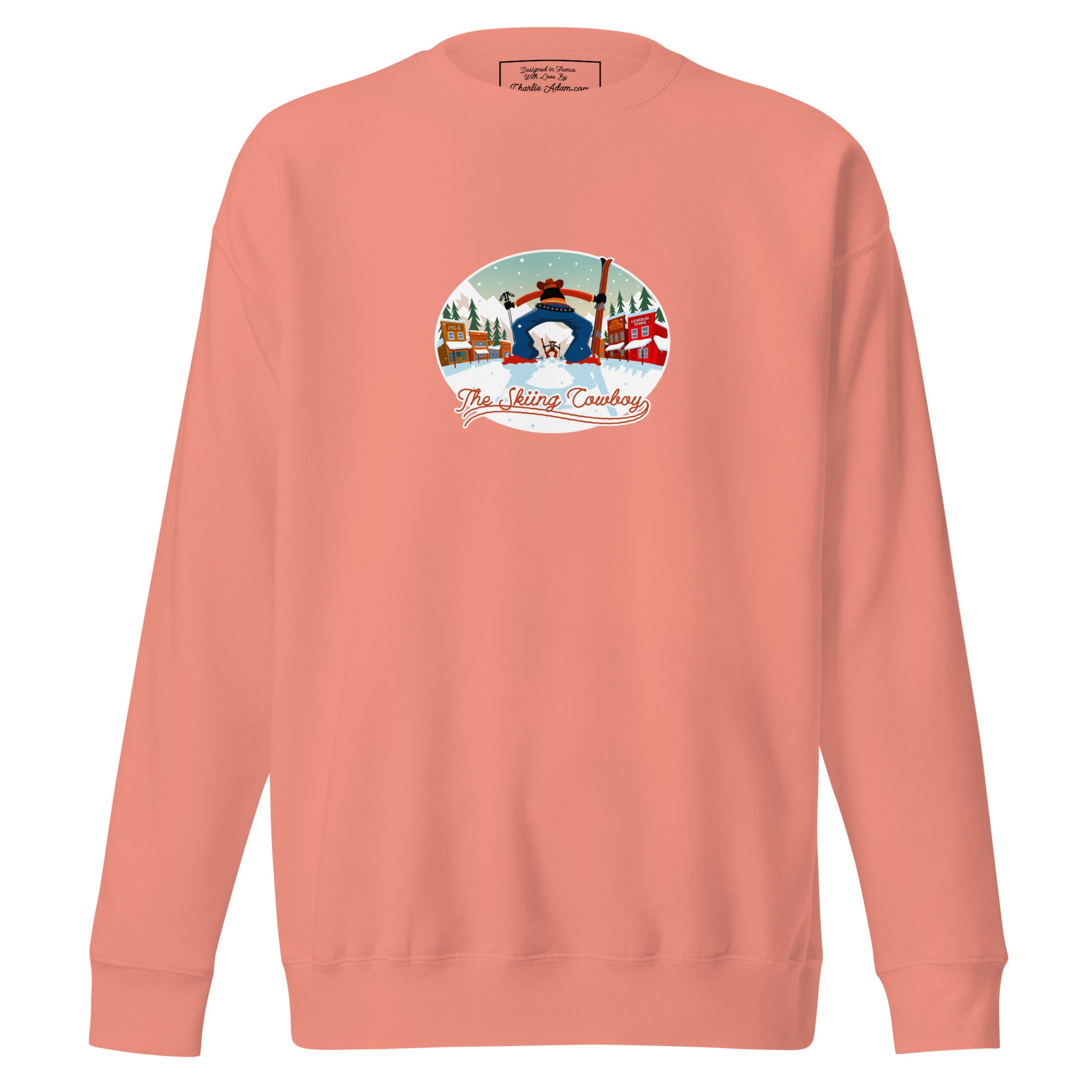 Sweatshirt premium unisexe Ski Fight at OK Corral