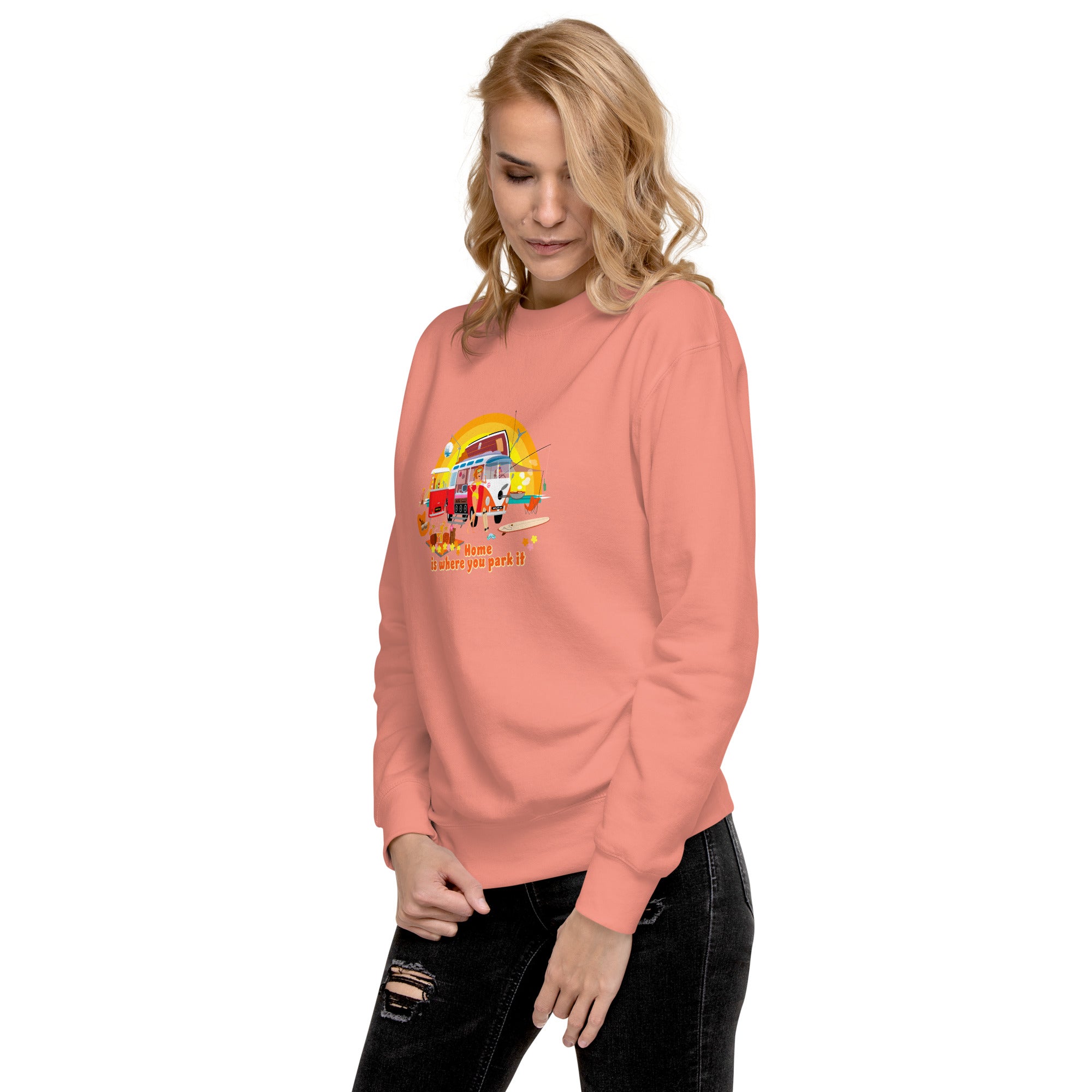 Sweatshirt premium unisexe Ultra Combi Home is where you park it