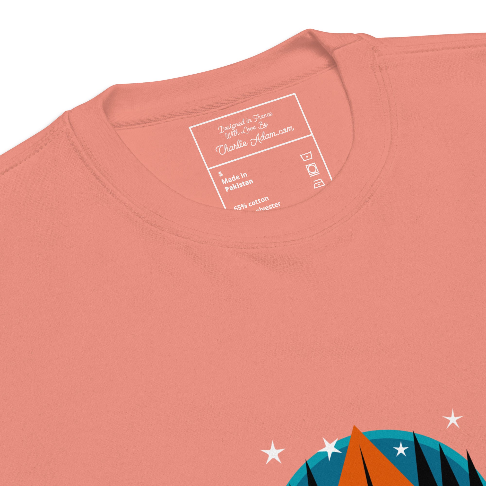 Sweatshirt premium unisexe Free camping is not a crime graphic