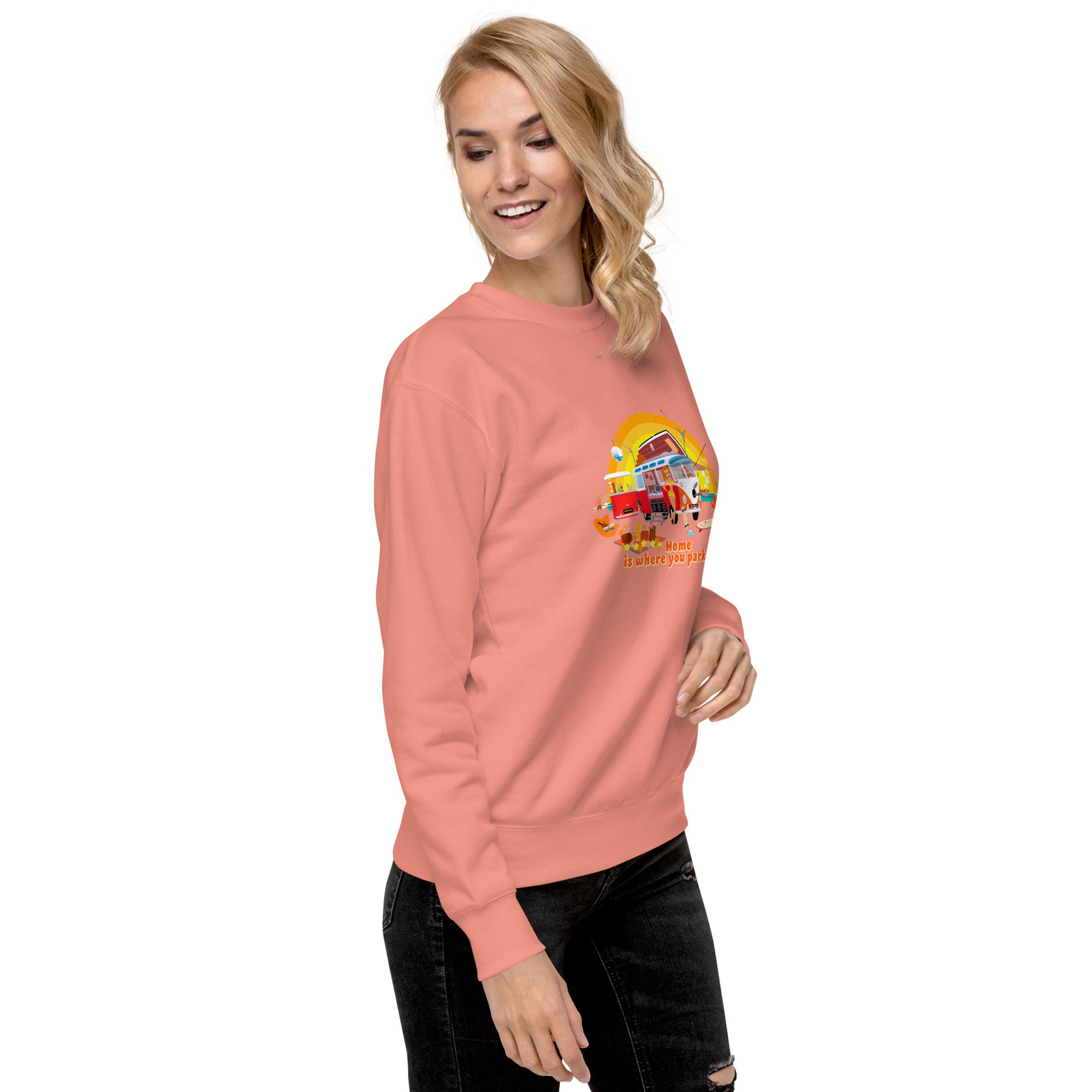 Sweatshirt premium unisexe Ultra Combi Home is where you park it