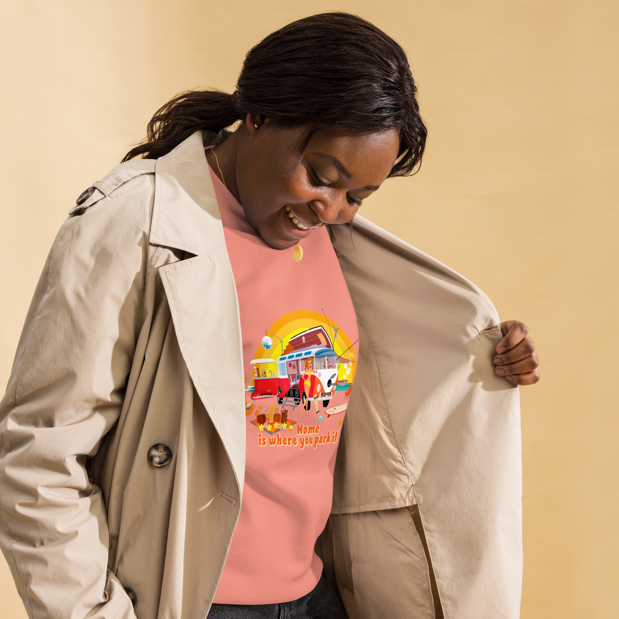 Sweatshirt premium unisexe Ultra Combi Home is where you park it