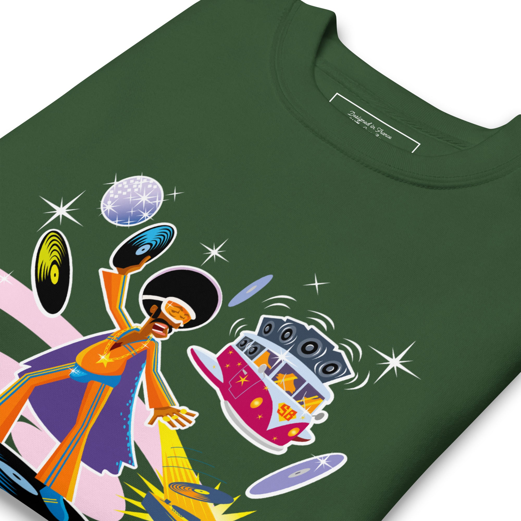 Unisex Premium Sweatshirt Superboogieman Saves the Party