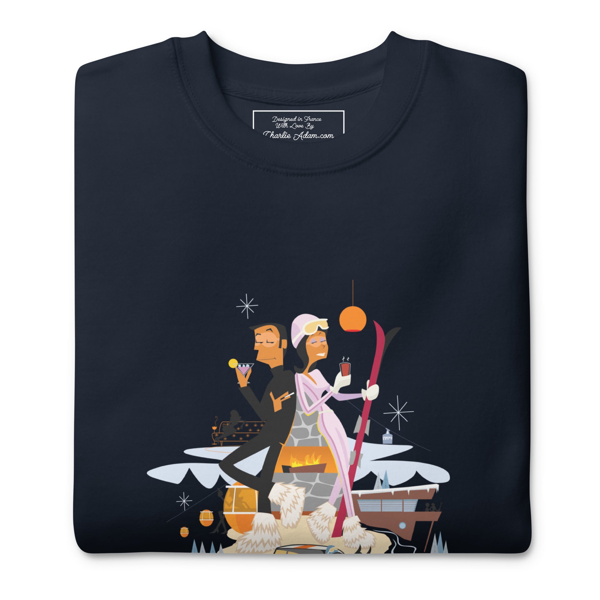 Sweatshirt premium unisexe License To Chill Mission Après-Ski